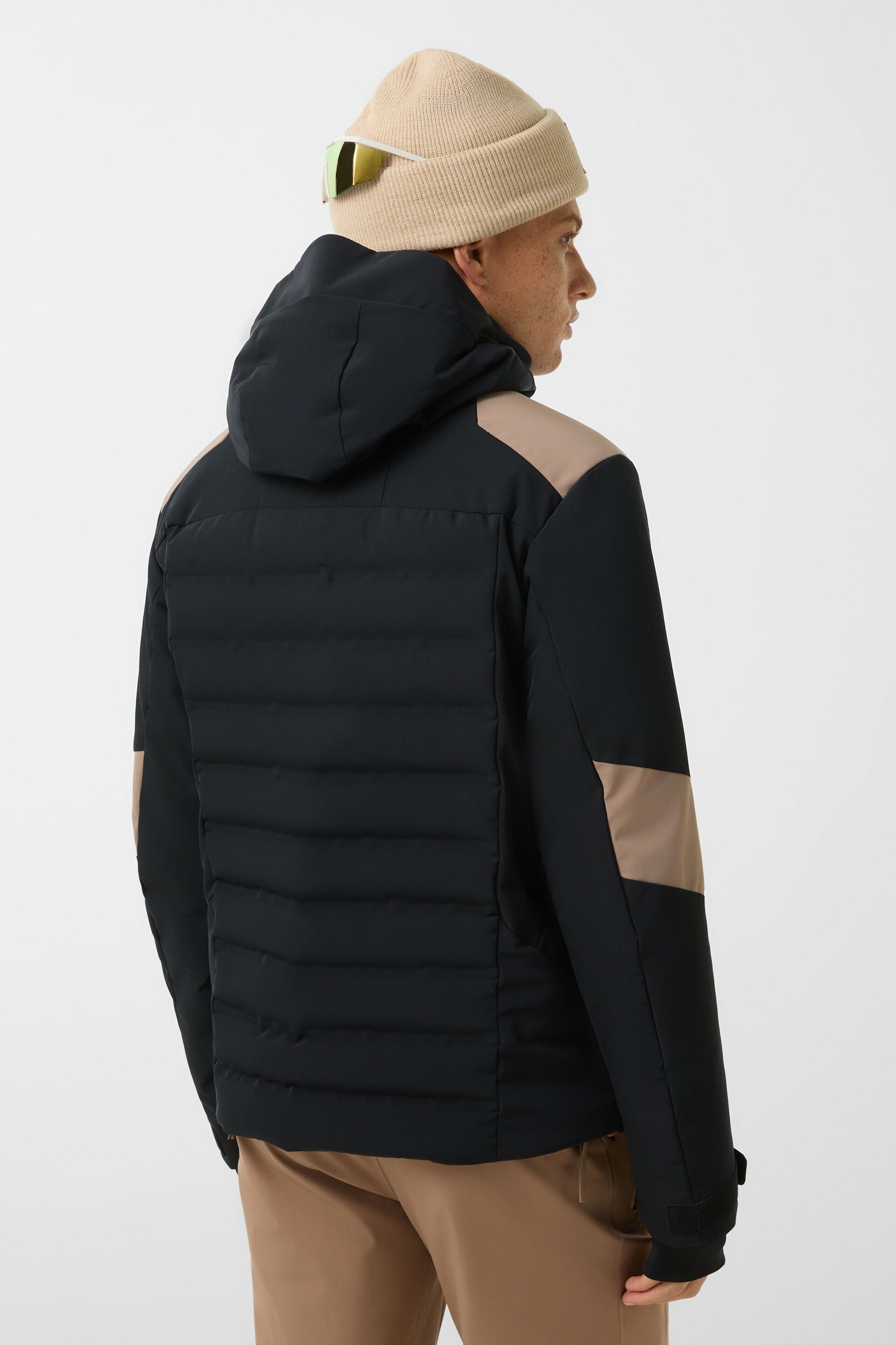 Fire & Ice Herren Skijacke Radek Schwarz/Beige 026-black Bild 4