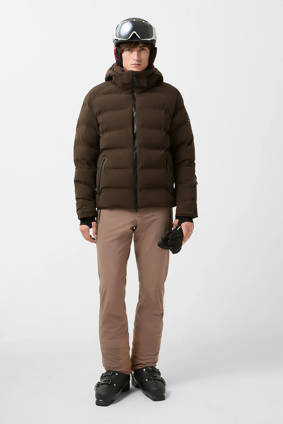 Fire & Ice Herren Skijacke Tec-Luka Braun 847 Bild 2