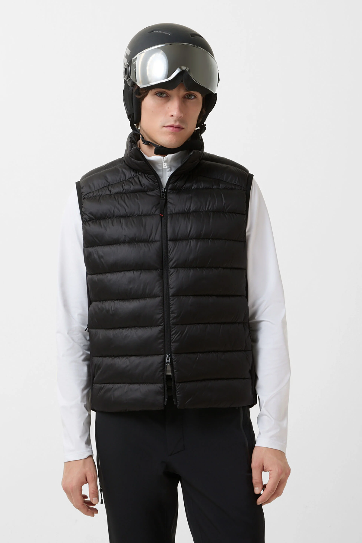 Fire & Ice Herren Steppweste Homer Schwarz 026-black Bild 3