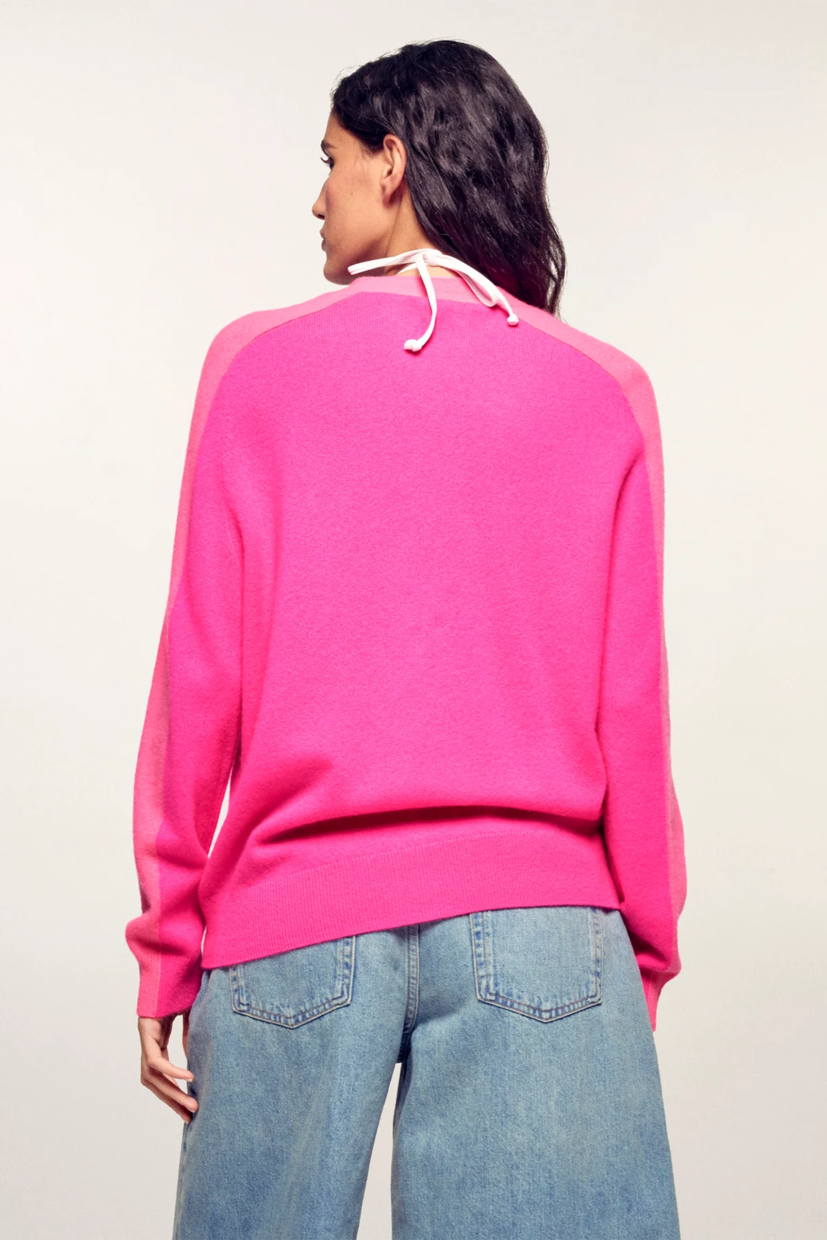 FROM FUTURE Damen Kaschmirjacke Pink PINK Bild 3