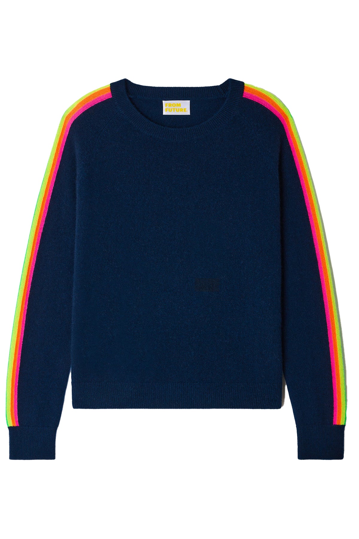FROM FUTURE Damen Kaschmirpullover Navy MARINE-BLAU Bild 1