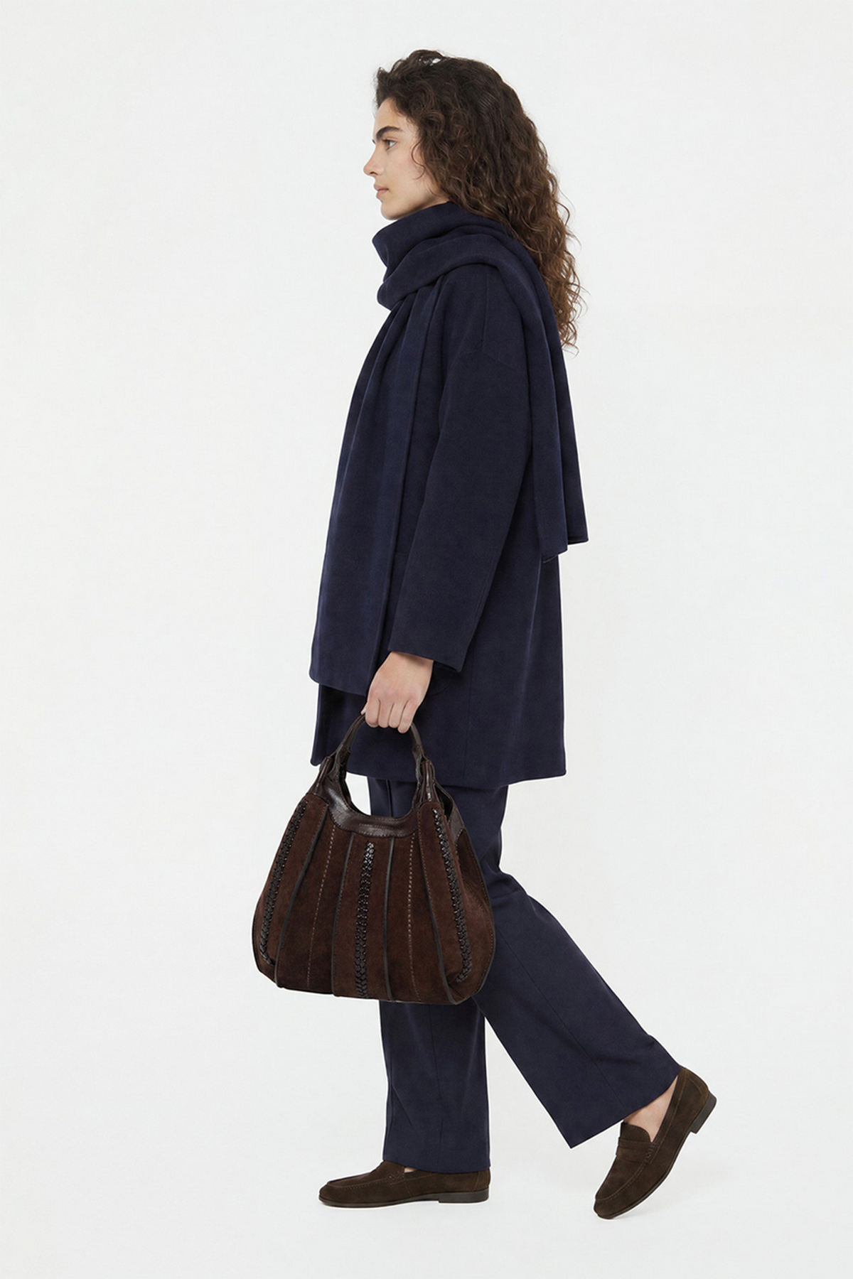 Gianni Chiarini Damen Handtasche Dua Espresso BRAUN Bild 2