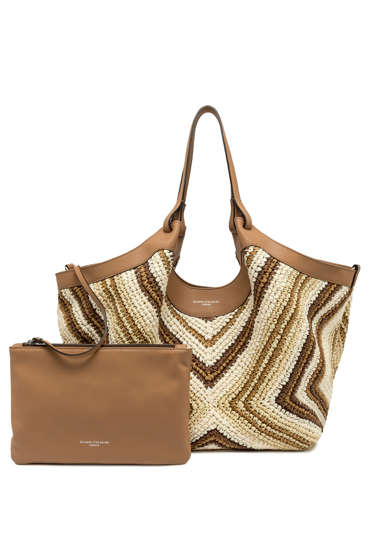 Gianni Chiarini Damen Handtasche Dua Var Cuoio VAR.CUOIO Bild 3