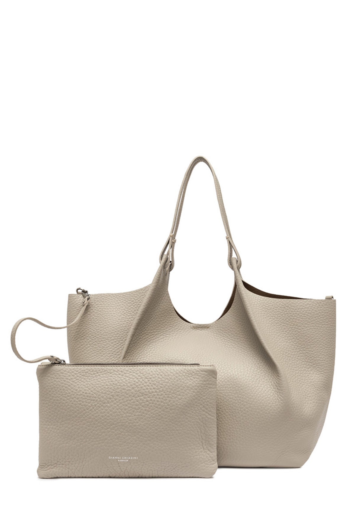 Gianni Chiarini Damen Schultertasche Dua Lamb-Castoro LAMB-CASTORO Bild 3