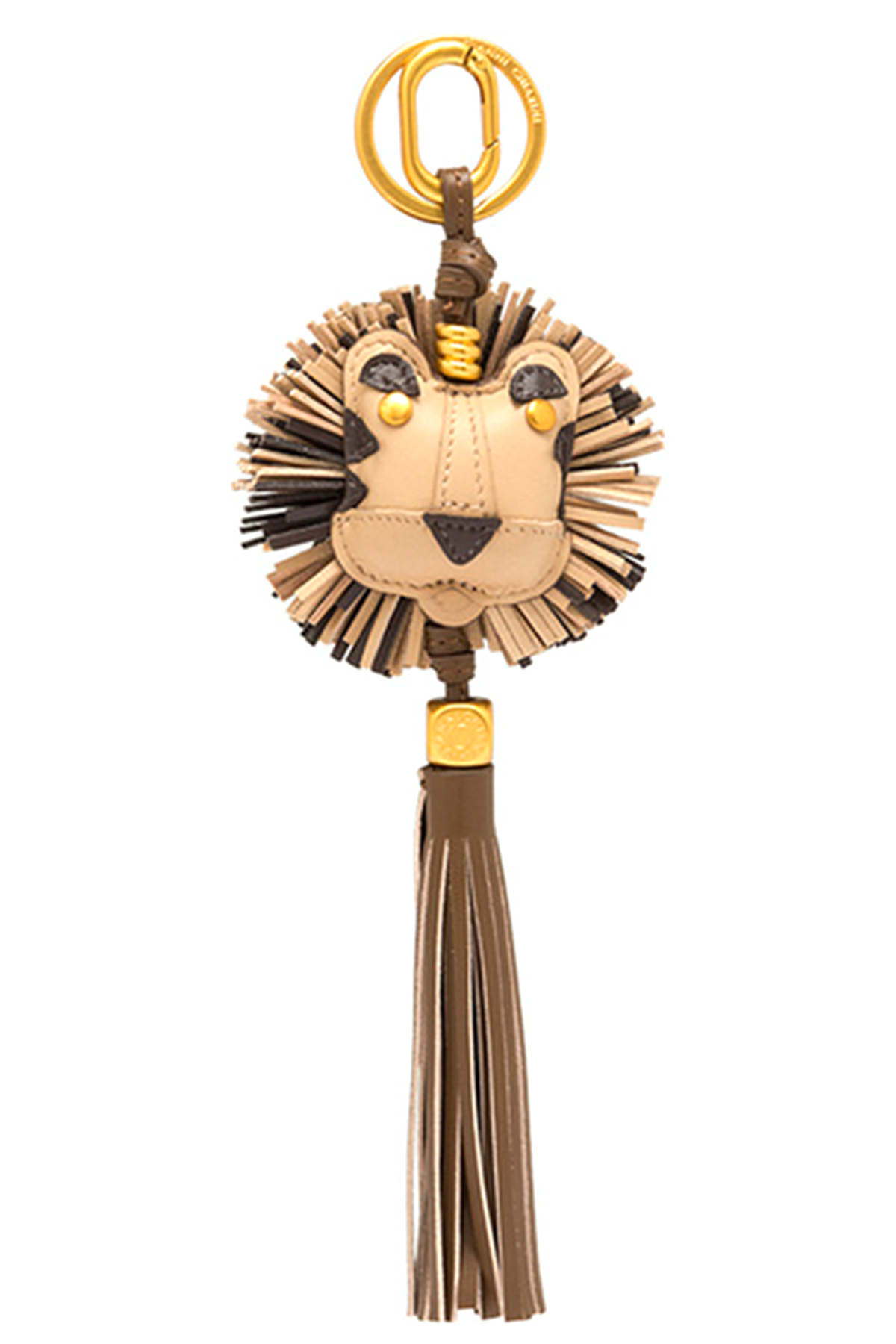 Gianni Chiarini Schlüsselanhänger Löwe Beige/Braun VAR.LIGHT GOLD Bild 1