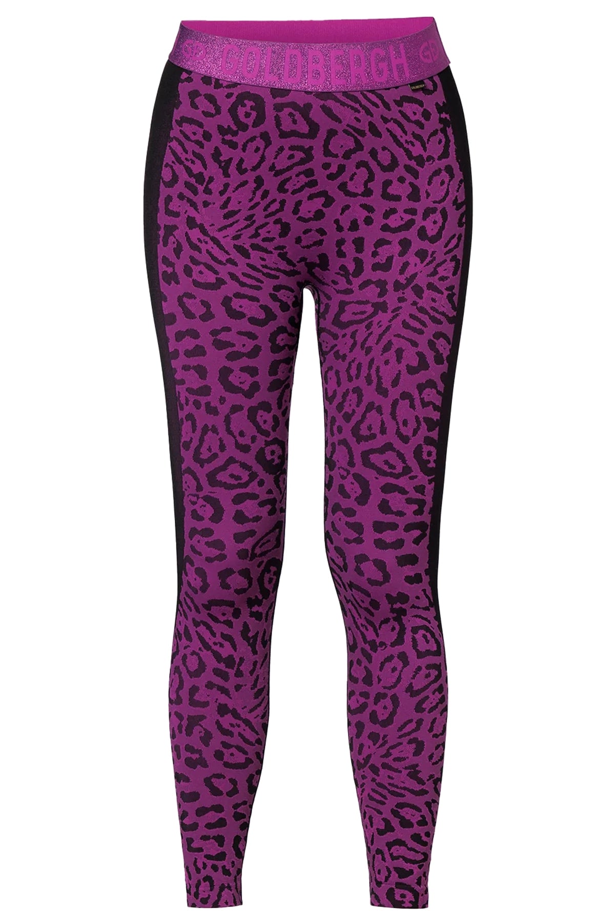 Goldbergh Damen Baselayer Hose Caitlyn Jaguar Carnivale LILA Bild 1