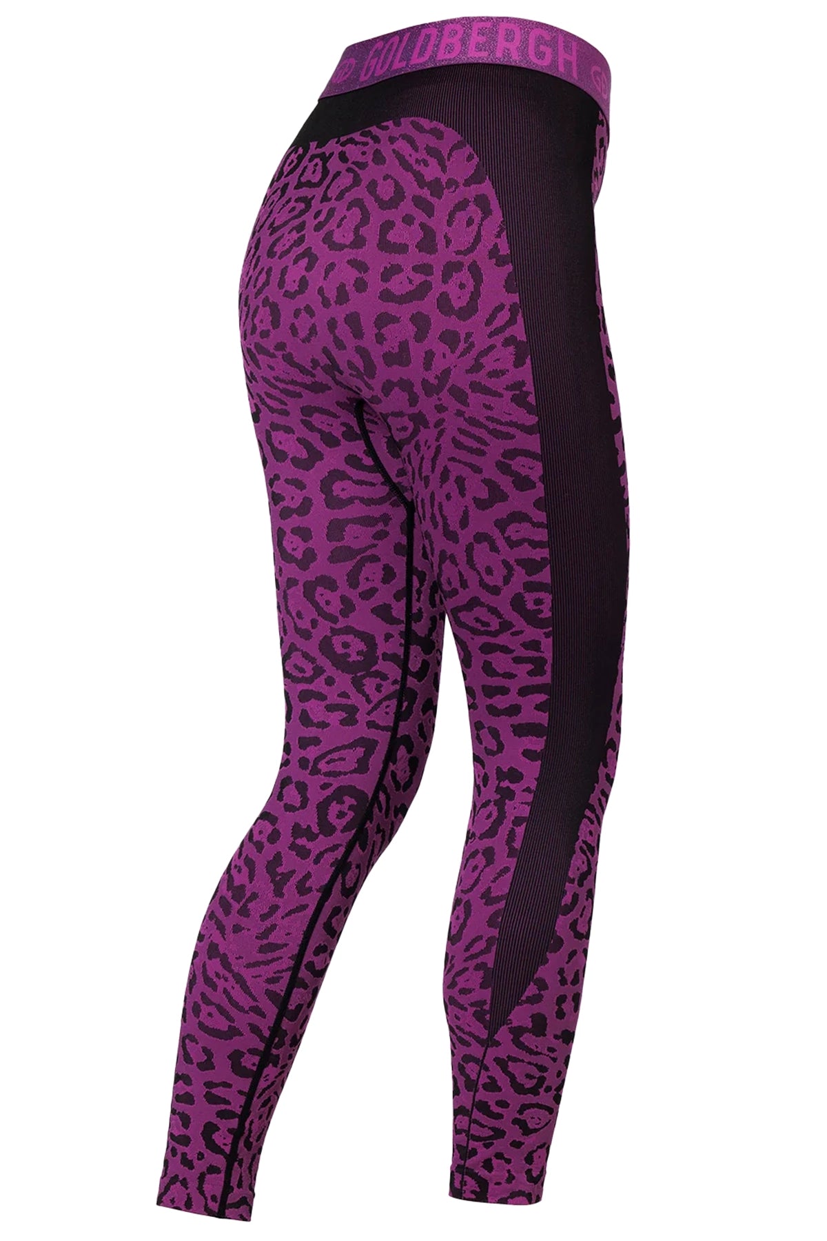 Goldbergh Damen Baselayer Hose Caitlyn Jaguar Carnivale LILA Bild 5