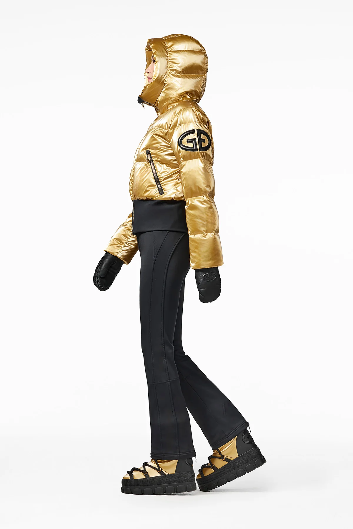 Goldbergh Damen Daunenjacke Bombardino, Gold GOLD Bild 4