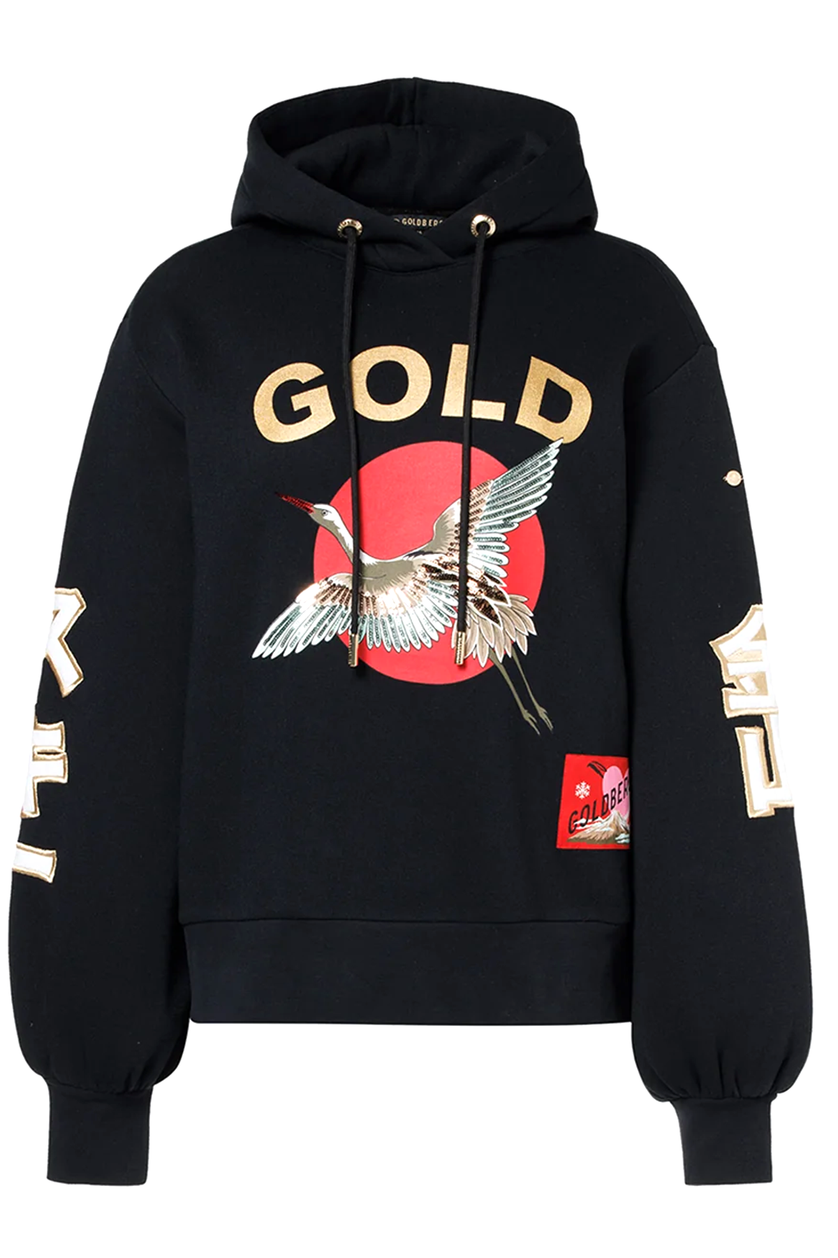 Goldbergh Damen Hoodie Tobu Schwarz 9000 black Bild 1