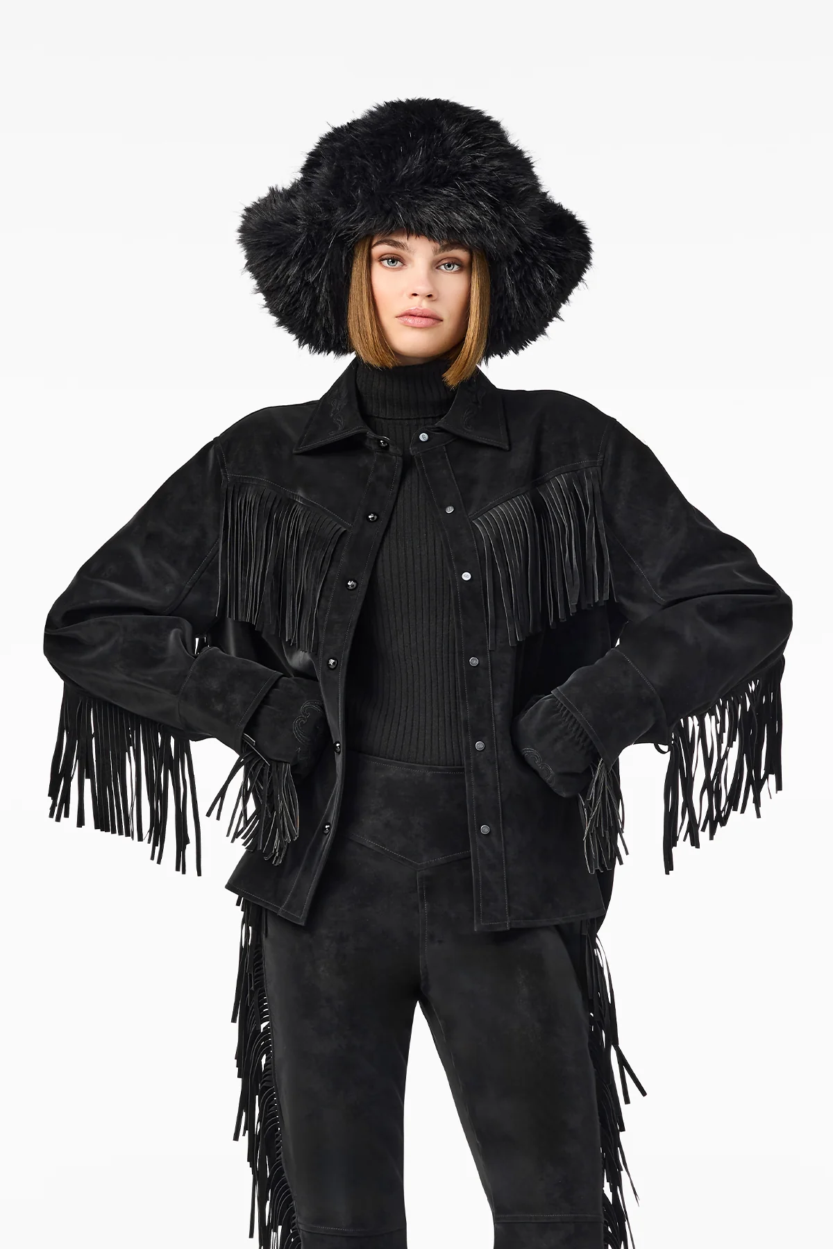 Goldbergh Damen Overshirt Sahana Schwarz 9000 black Bild 3