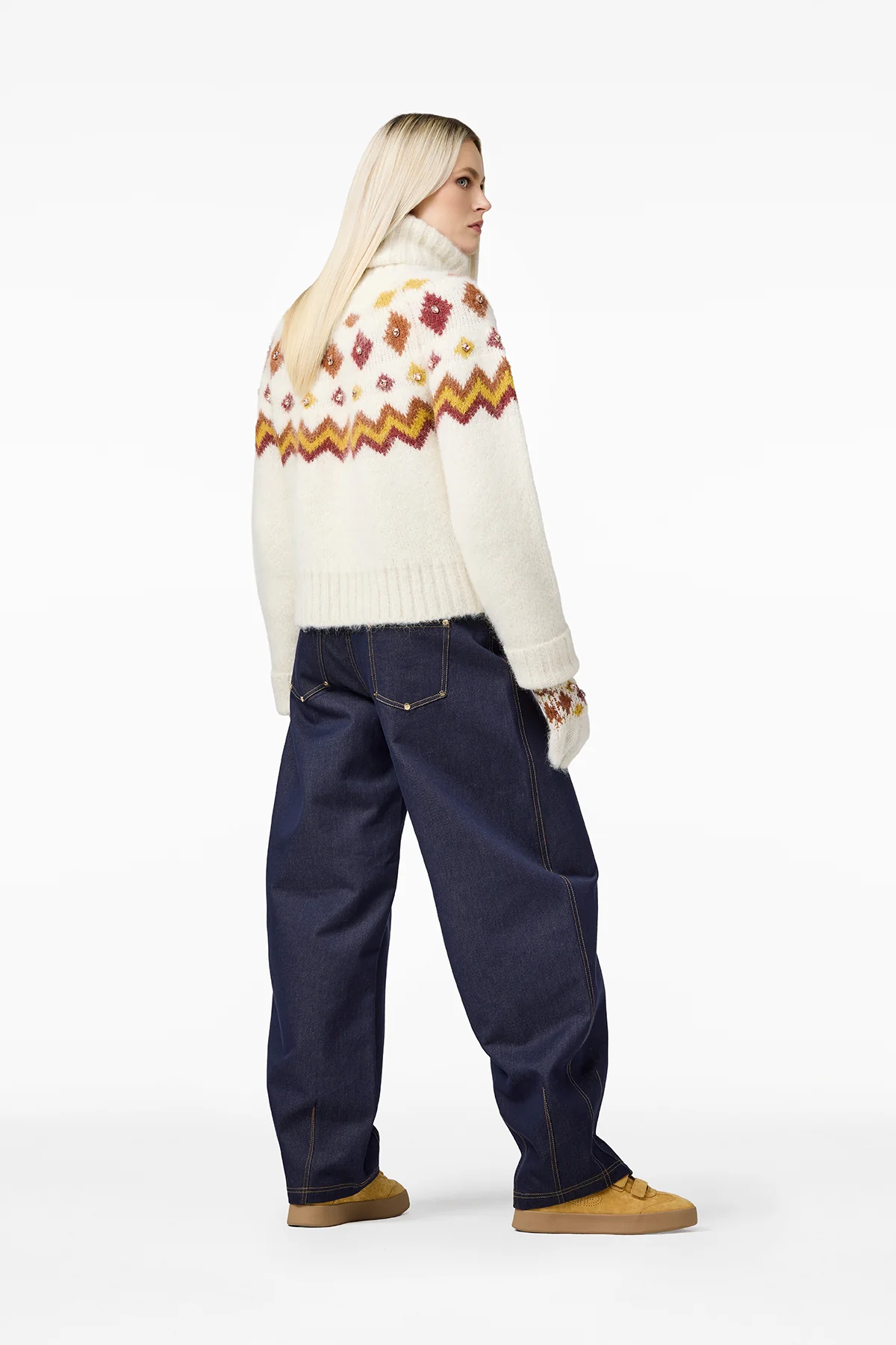 Goldbergh Damen Rollkragenpullover Hanashi Snow White 8381 snow white Bild 3