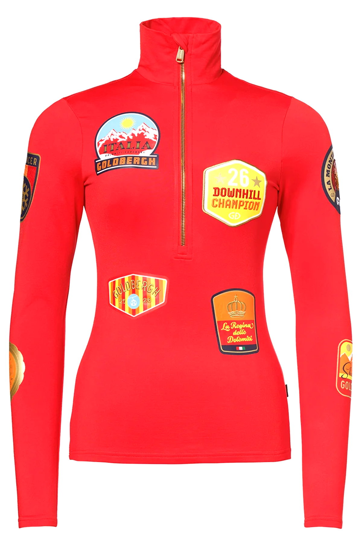 Goldbergh Damen Ski-Pulli Triumph Flame ROT Bild 1