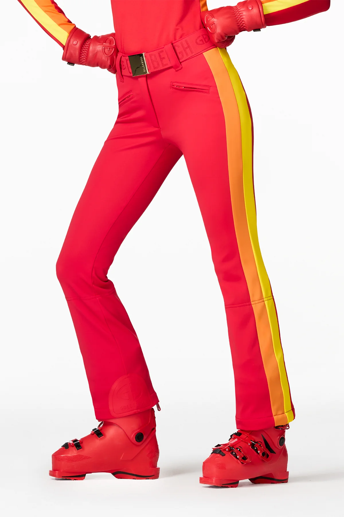 Goldbergh Damen Skihose Roccia Flame ROT Bild 3