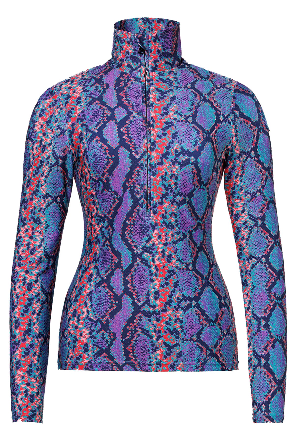 Goldbergh Damen Skishirt Fiesta, Blau-Lila LILA Bild 1