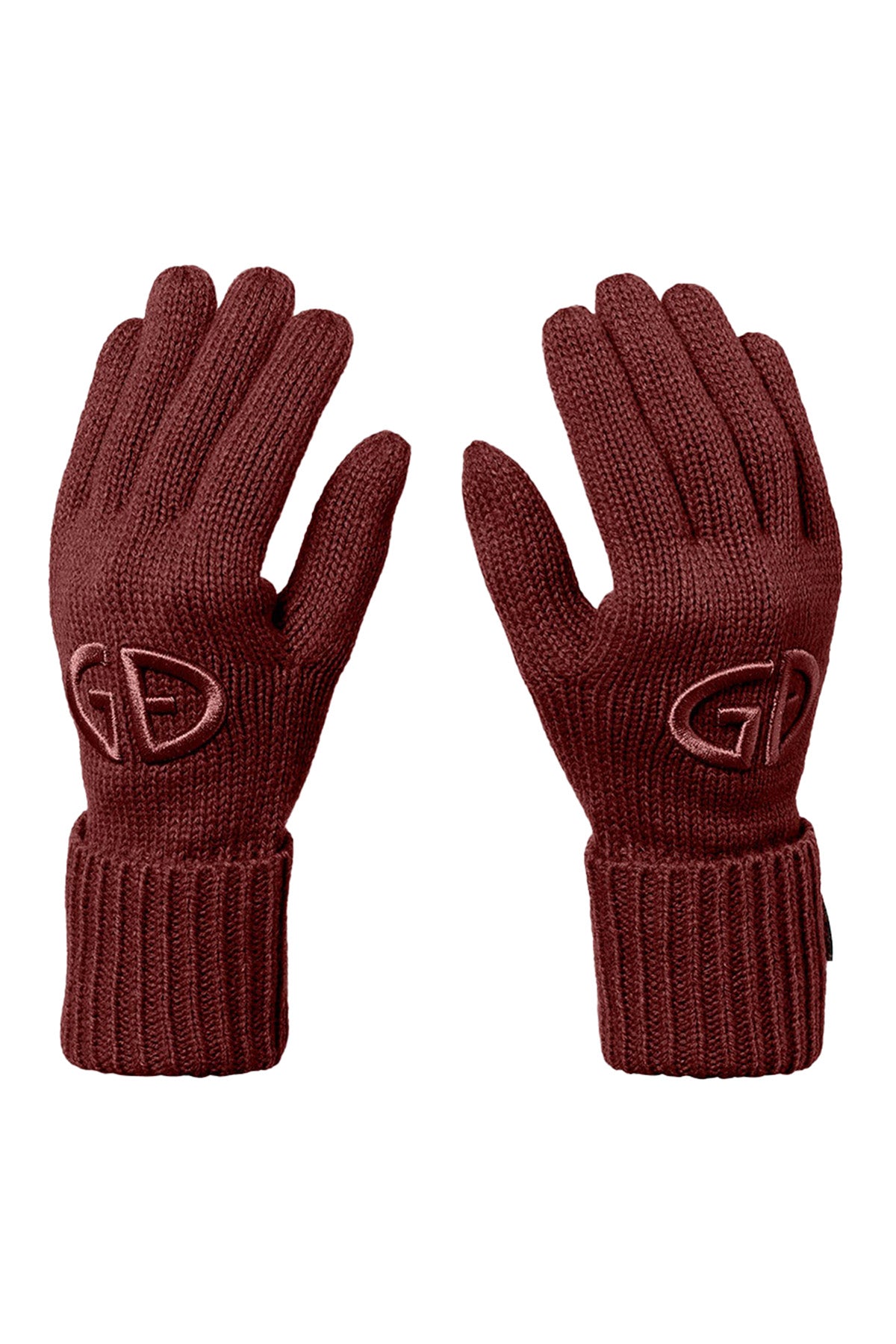 Goldbergh Damen Strickhandschuhe Vanity Vino Rosso ROT Bild 1