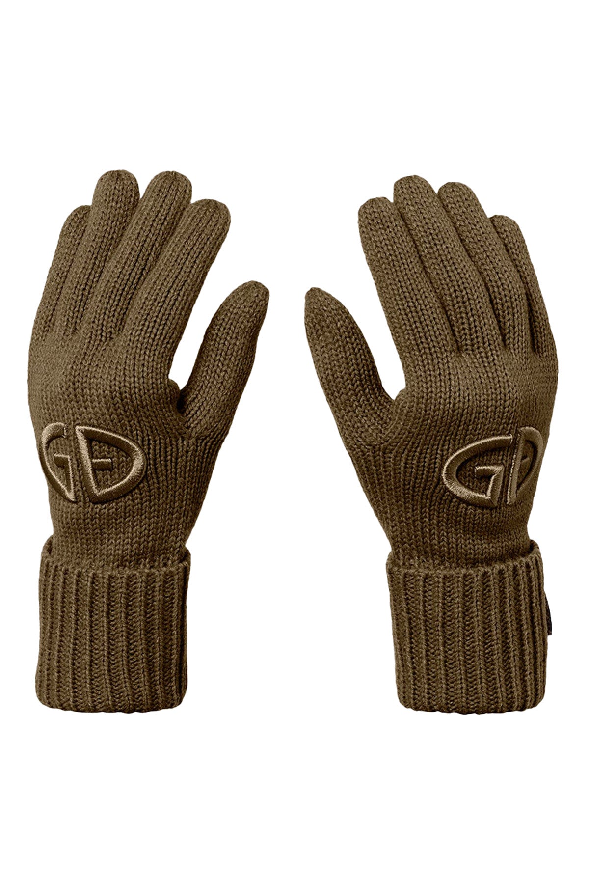 Goldbergh Damen Strickhandschuhe Vanity Olive OLIVE Bild 1