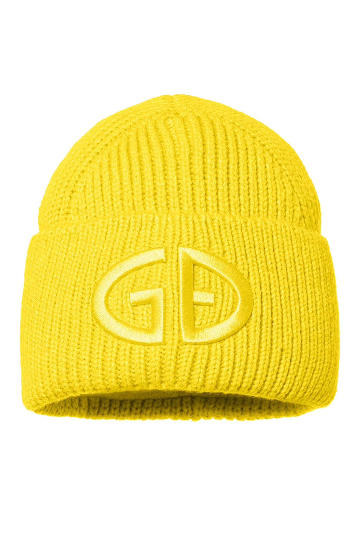 Goldbergh Damen Strickmütze Valerie Limone GELB Bild 1