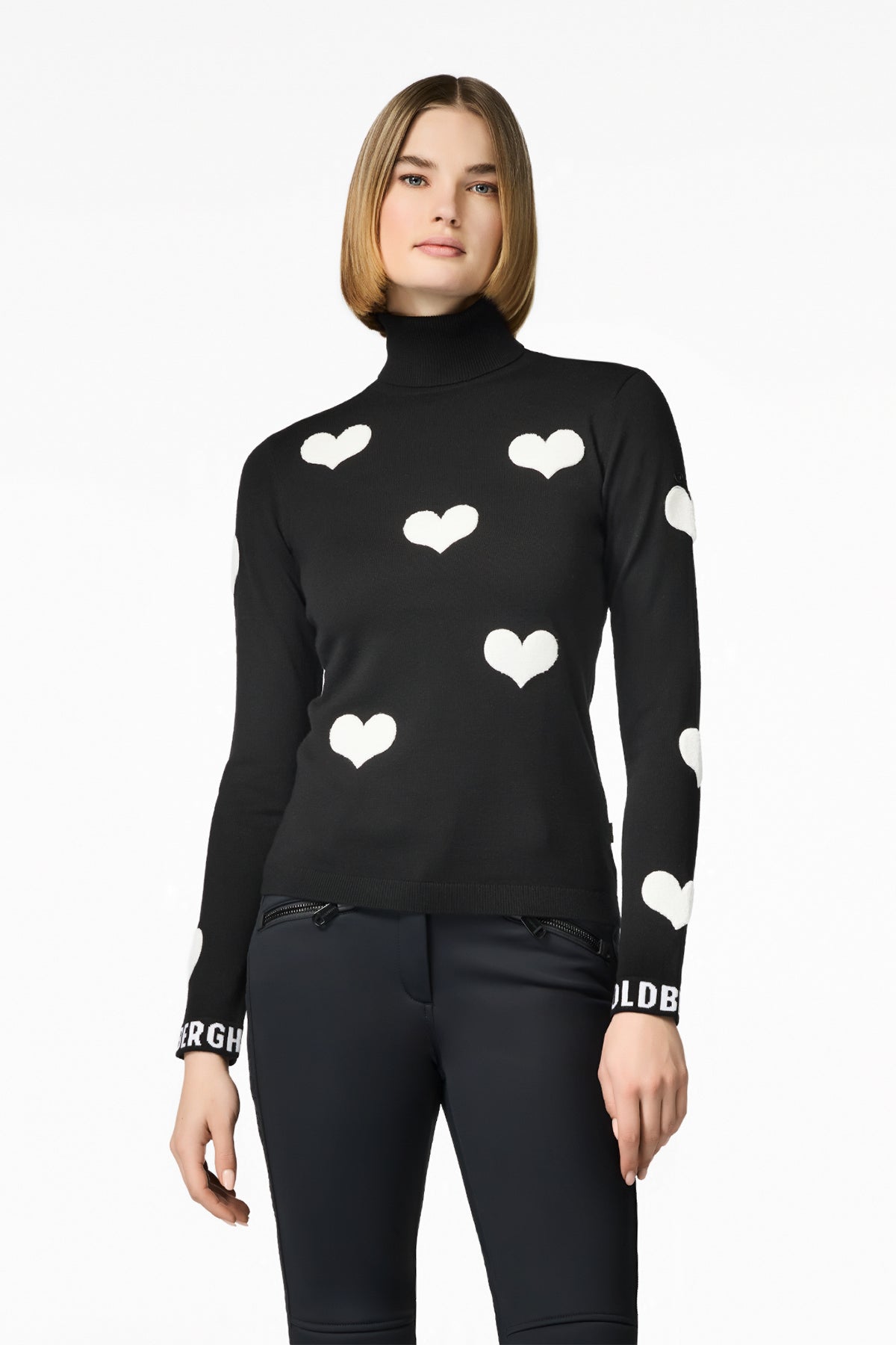 Goldbergh Damen Strickpullover Bacio Schwarz 9000 black Bild 4