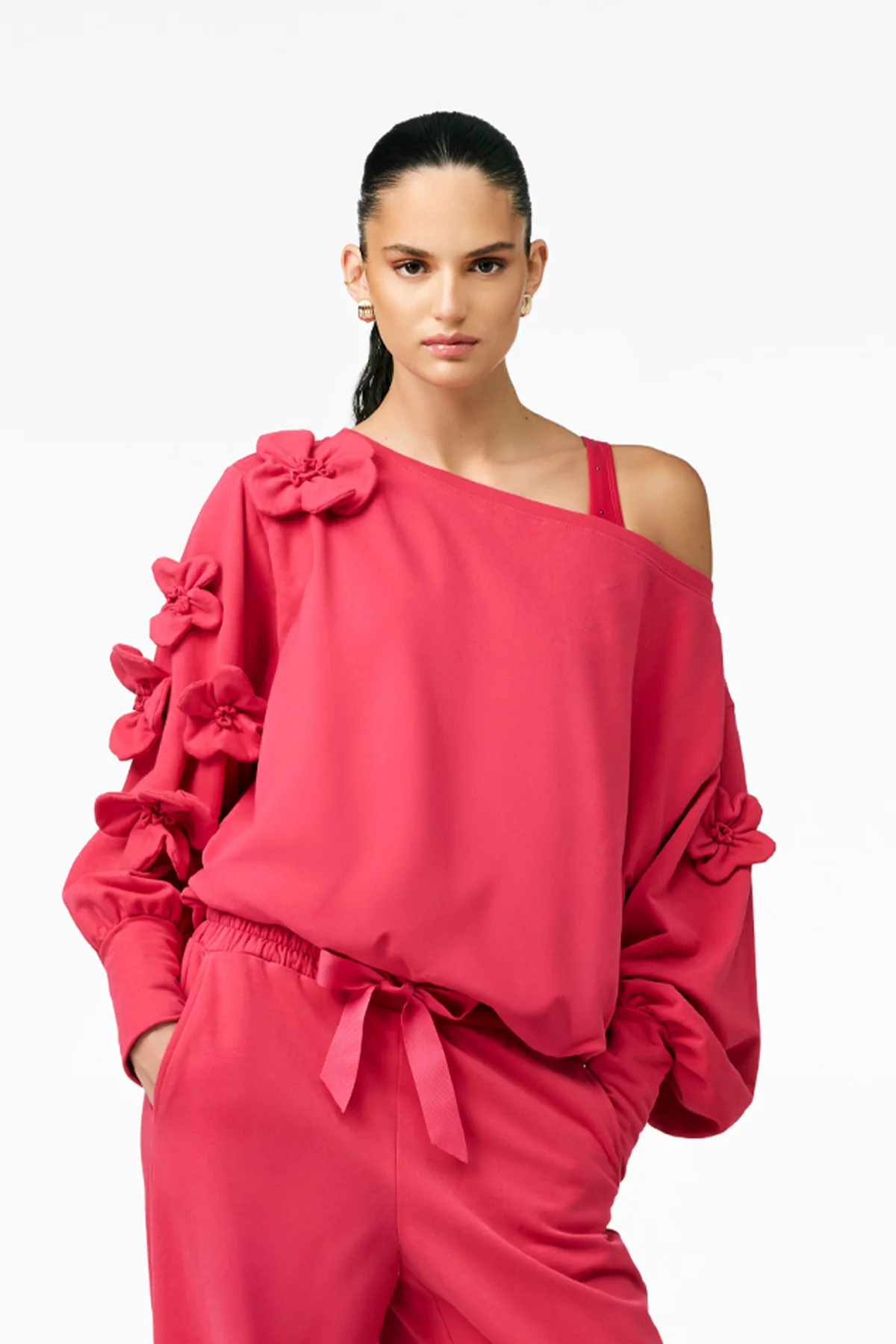 Goldbergh Damen Sweatshirt Fiorenzo Italian Rose ROSA Bild 2