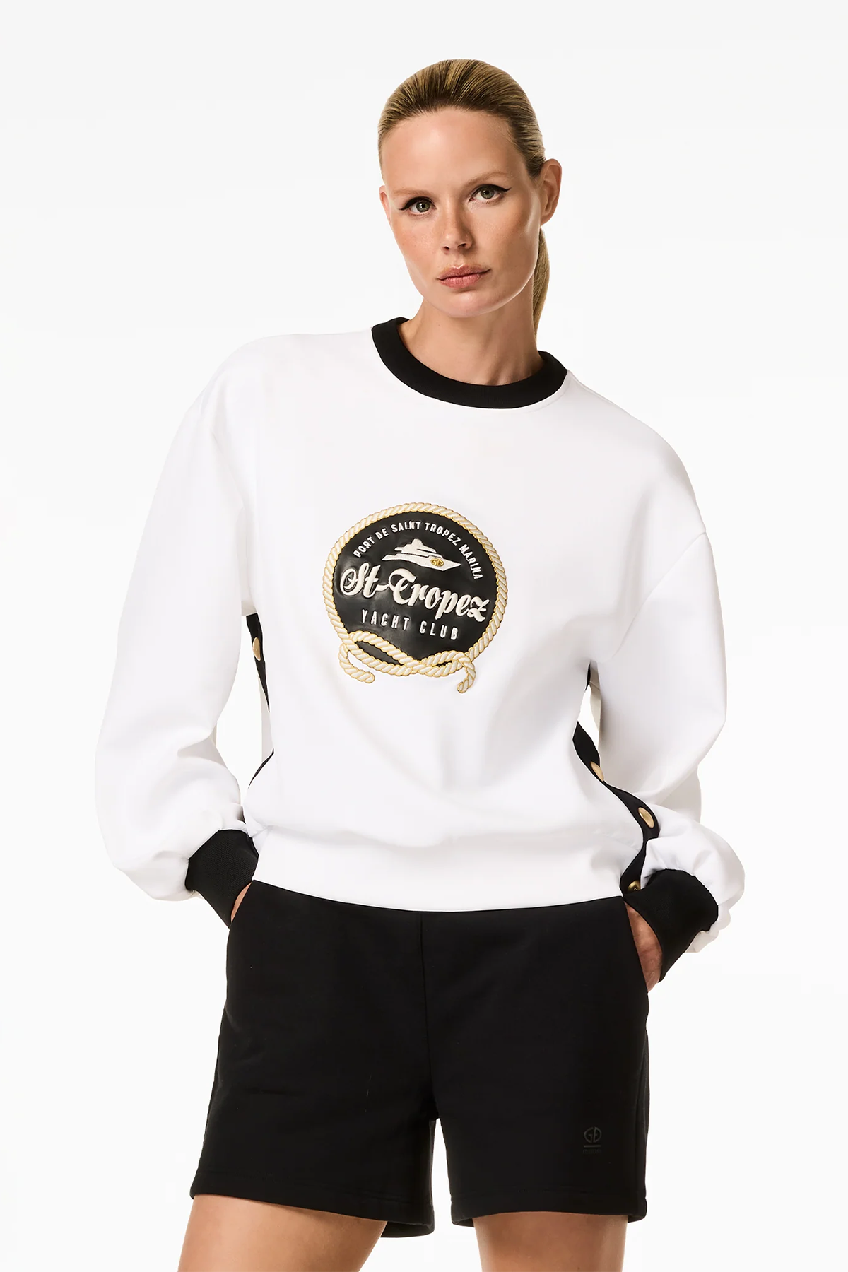 Goldbergh Damen Sweatshirt Port Weiss WEISS Bild 2