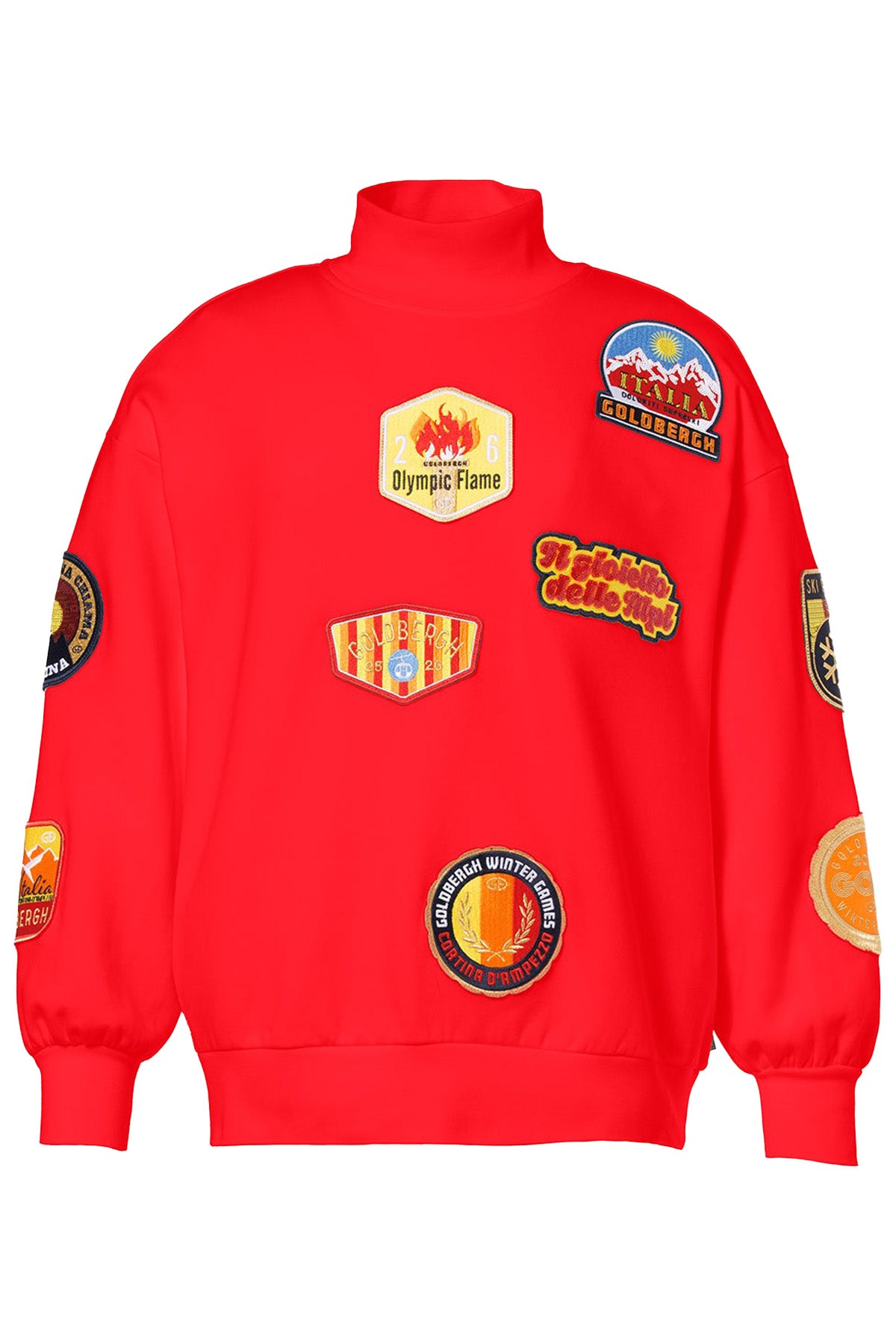 Goldbergh Damen Sweatshirt Roma Rot ROT Bild 1