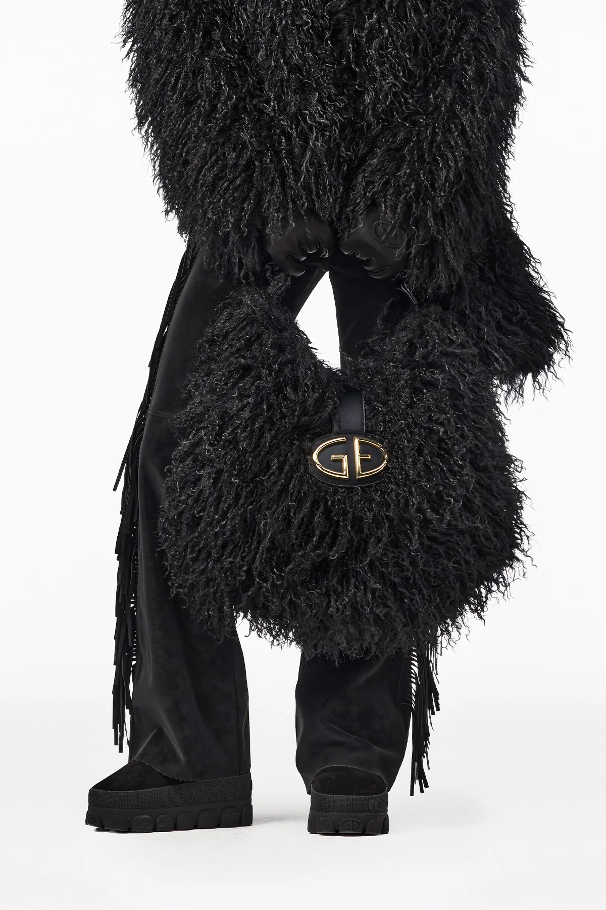 Goldbergh Damen Umhängetasche Miyu Schwarz 9000 black Bild 3