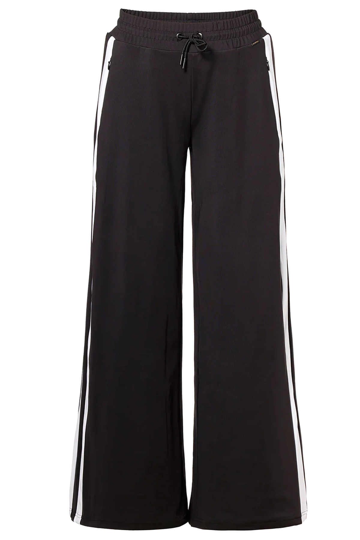 Goldbergh Damen Wide Leg Hose Banda Schwarz SCHWARZ Bild 1