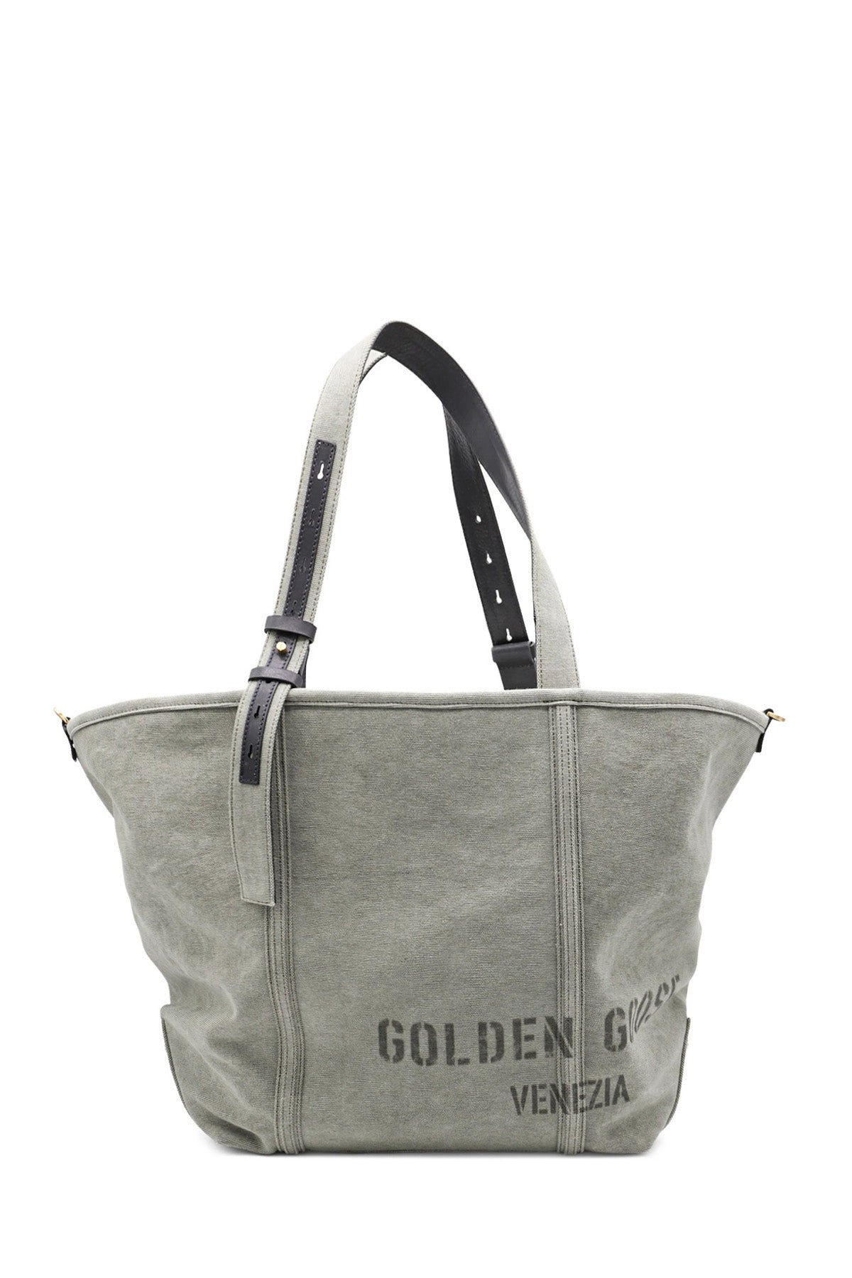 Golden Goose 24.7 Canvas Tye Dye Shopper Olive OLIVE Bild 1