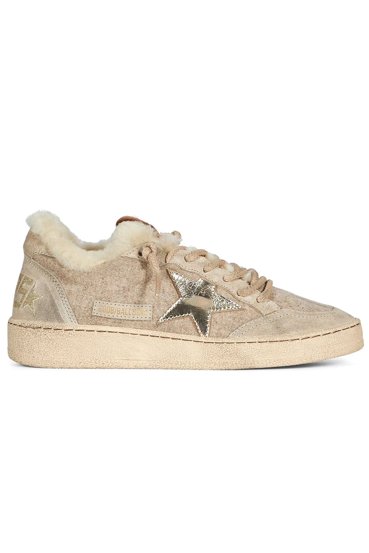 Golden Goose Damen Sneaker Ball Star Shearling Beige BEIGE15100 Bild 1