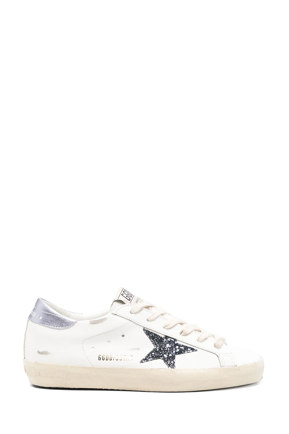 Golden Goose Damen Sneaker Super Star Weiss/Schwarz/Flieder WHITE/BLACK/GLICINE 12282 Bild 1