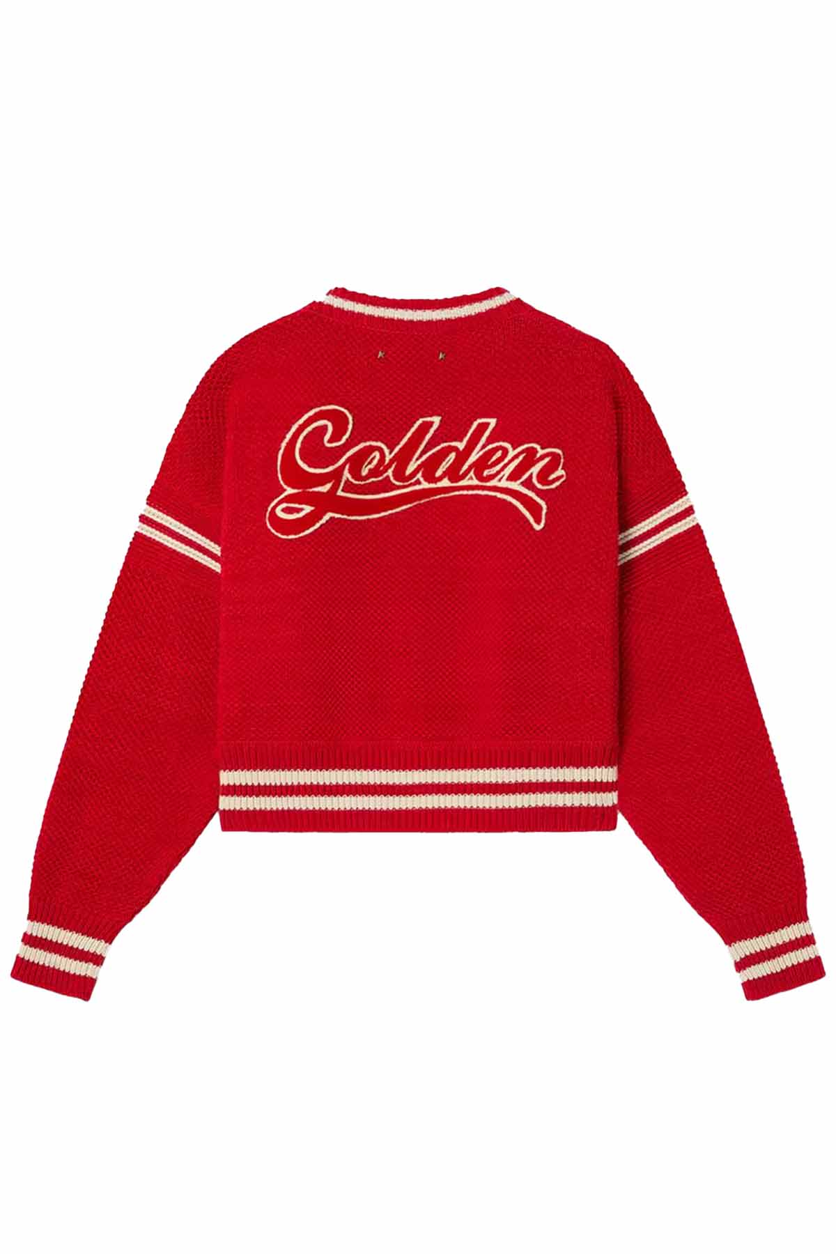 Golden Goose Damen Strickpullover Tomato Red ROT Bild 3