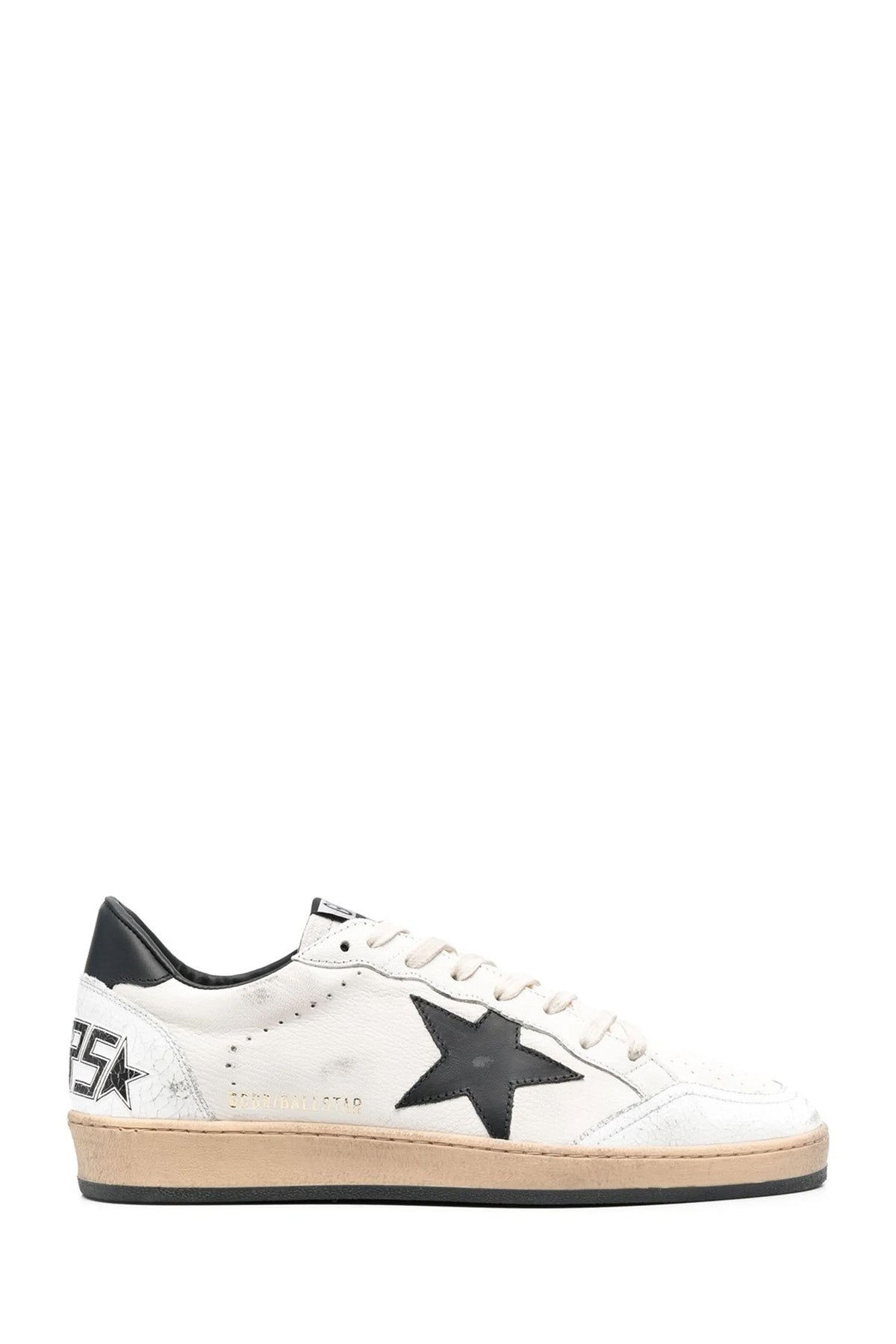 Golden Goose Herren Sneaker Ball Star Weiss/Schwarz WHITE/BLACK 10283 Bild 1