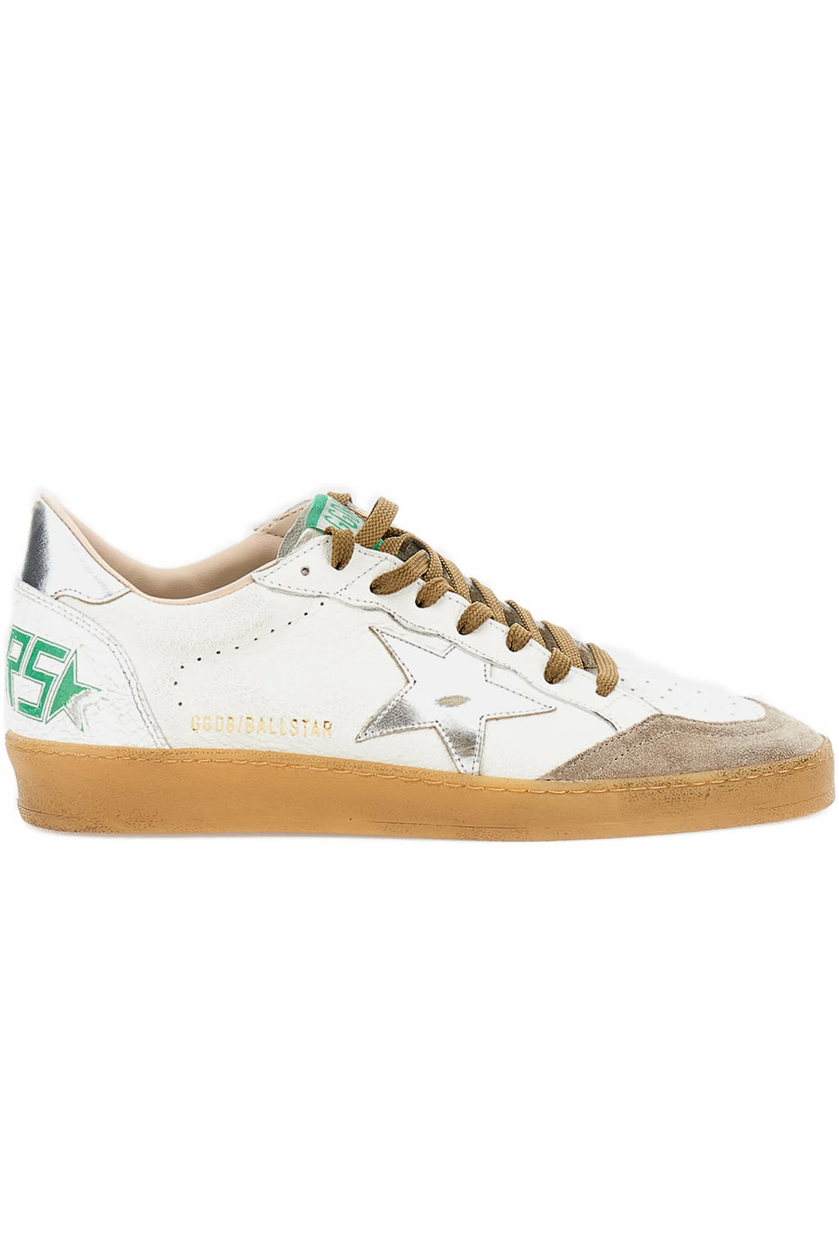 Golden Goose Herren Sneaker Ball Star White/Beige/Silver WHITE/BEIGE/SILVER 10414 Bild 1