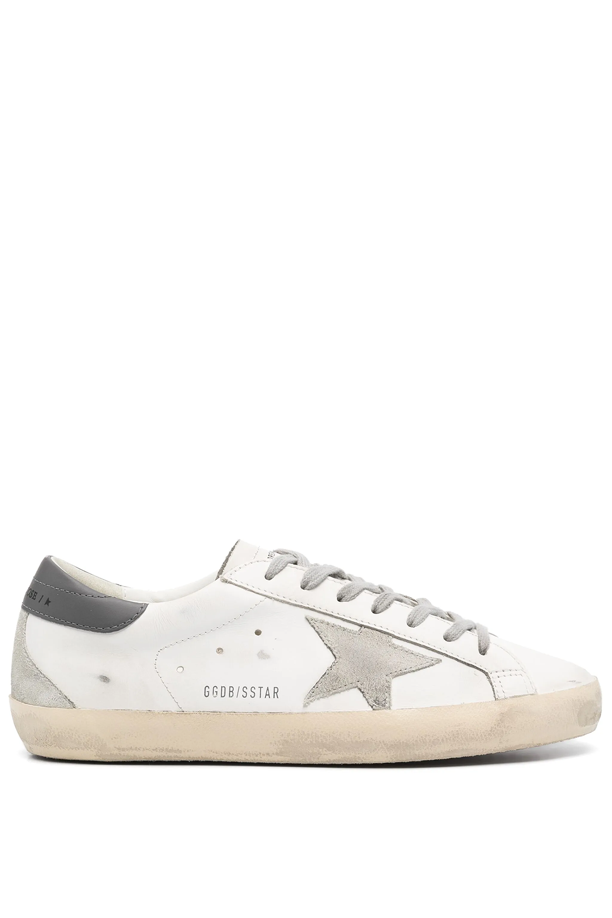Golden Goose Herren Sneaker Super Star Weiss/Grau WEISS Bild 1
