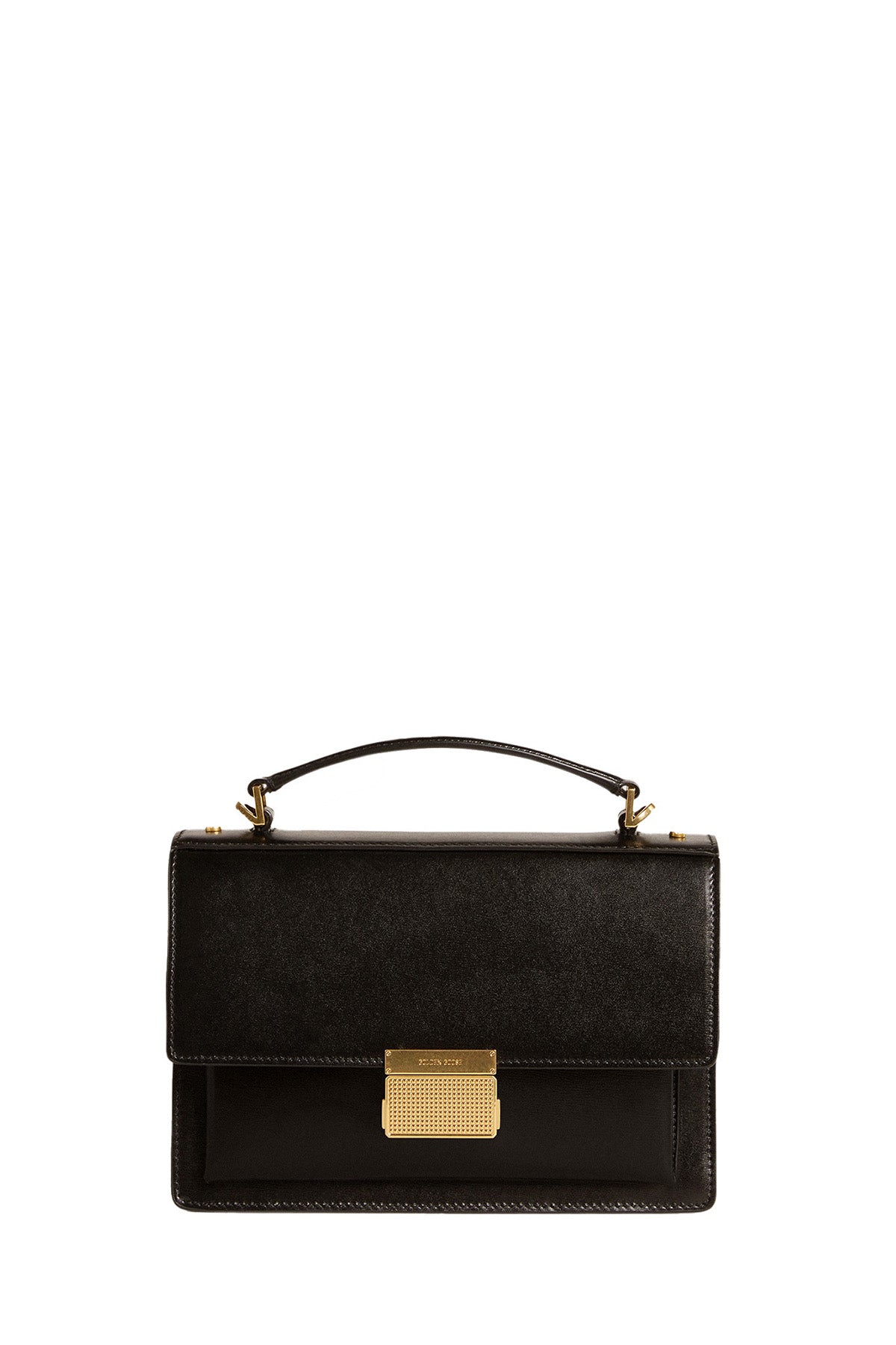 Golden Goose Umhängetasche VENEZIA BAG PALMELLATO LEATHER BODY GOLD METAL DETAILS Schwarz SCHWARZ SCHWARZ Bild 1