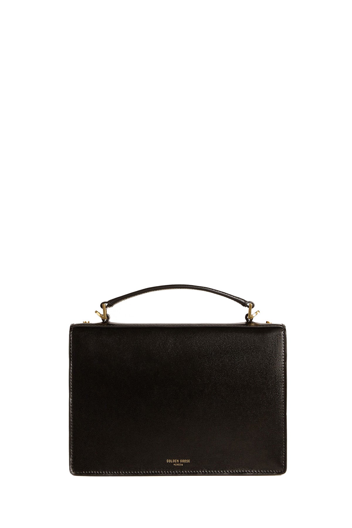 Golden Goose Umhängetasche VENEZIA BAG PALMELLATO LEATHER BODY GOLD METAL DETAILS Schwarz SCHWARZ SCHWARZ Bild 3