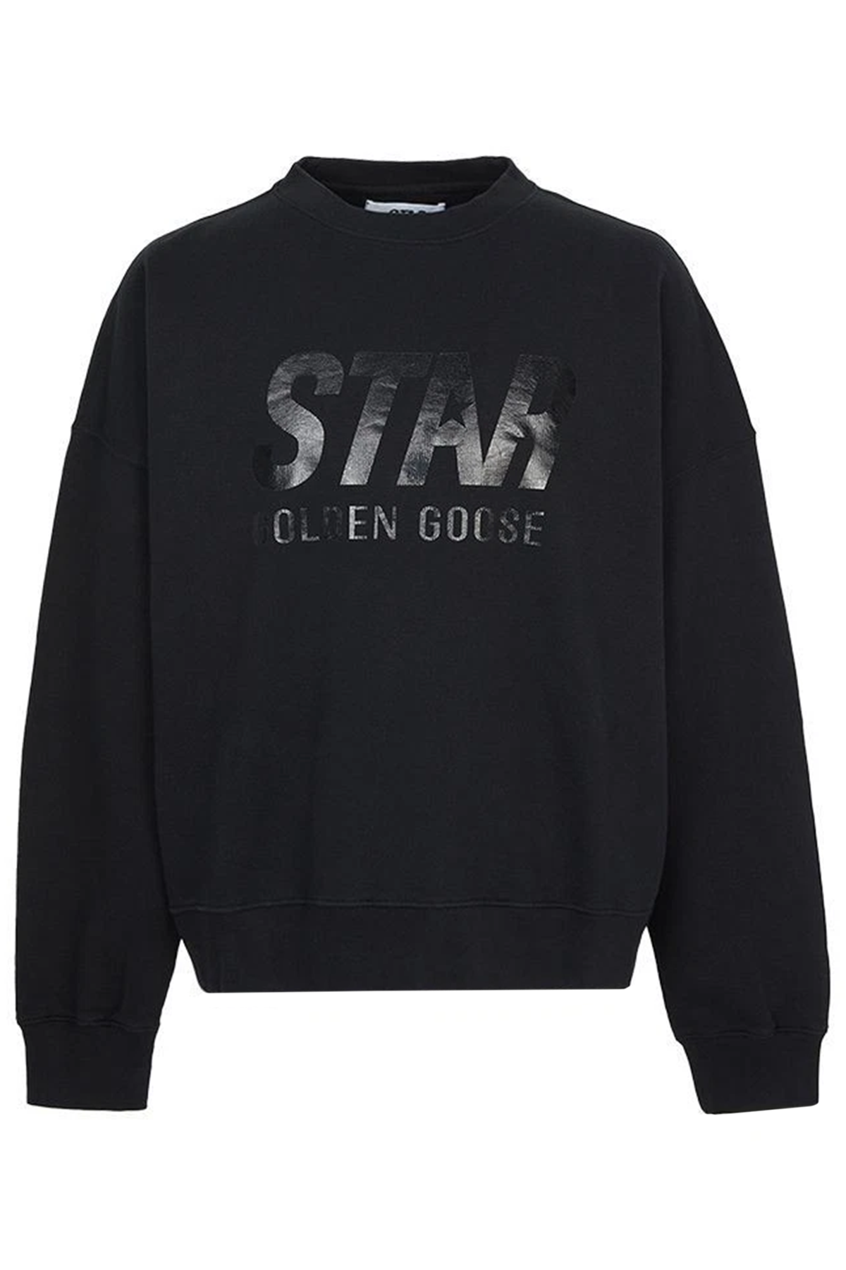 Golden Goose Unisex Sweatshirt Boxy Crewneck Schwarz SCHWARZ Bild 1