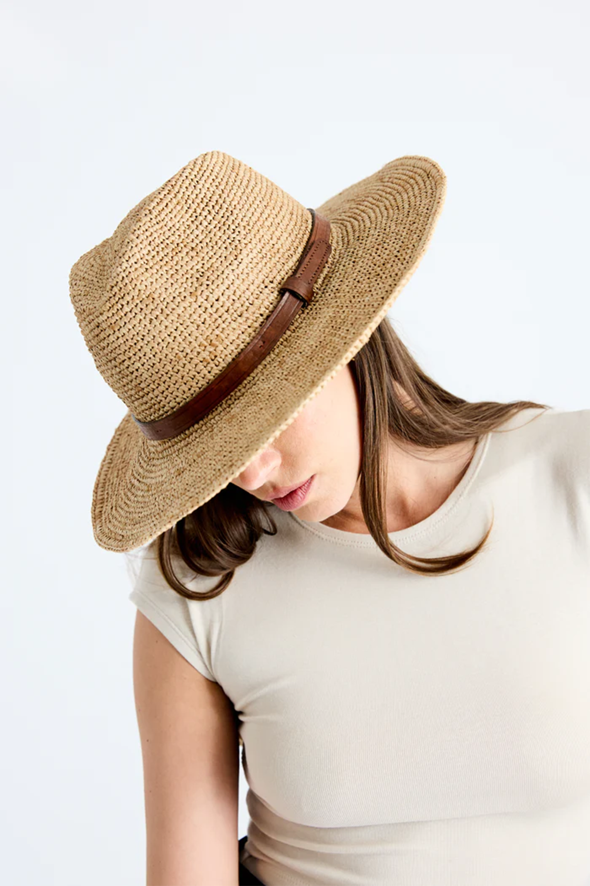 IBELIV Damen Strohhut Ento Beige BEIGE Bild 4
