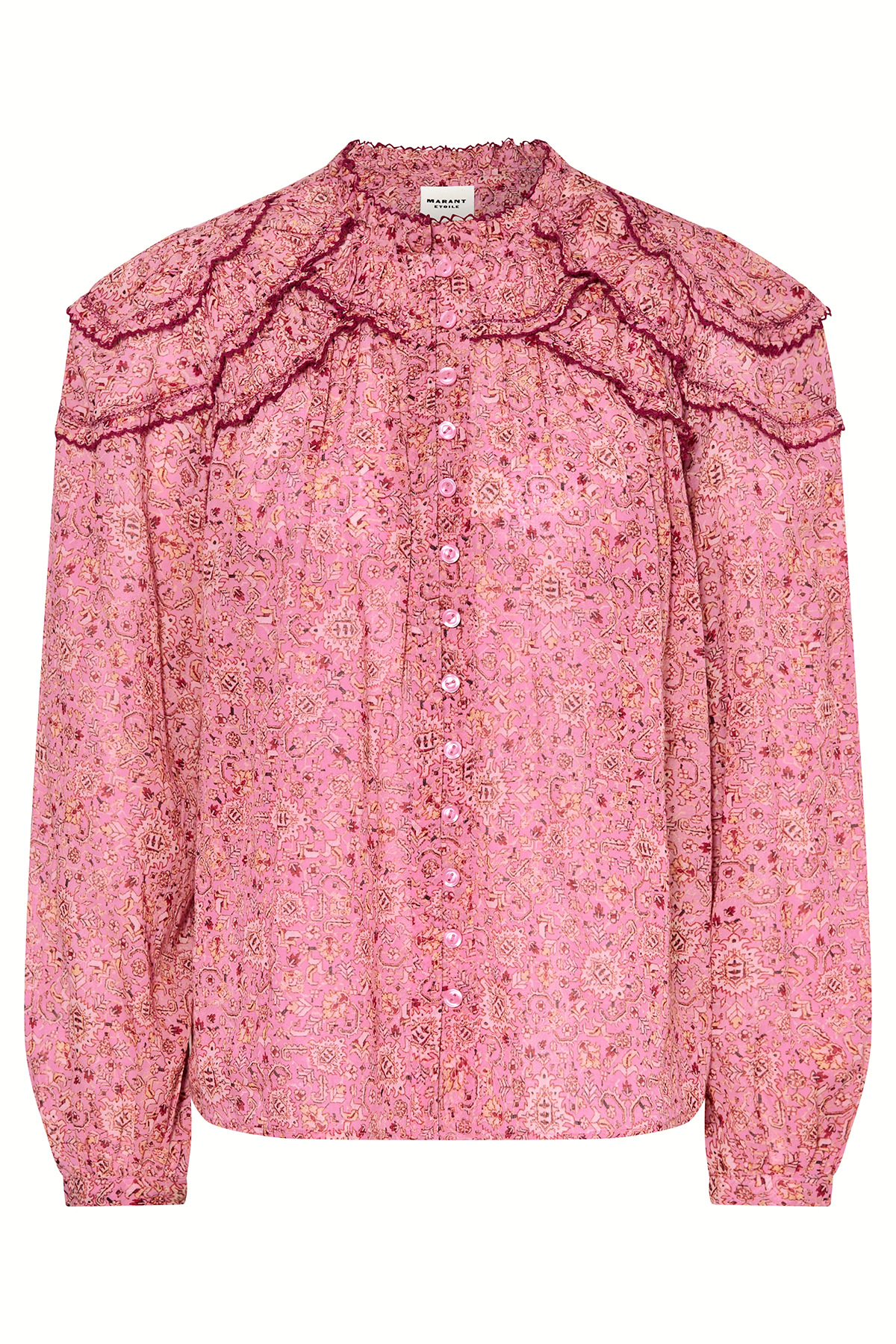 Isabel Marant Étoile Damen Bluse Christa Pink PINK 40PK Bild 1