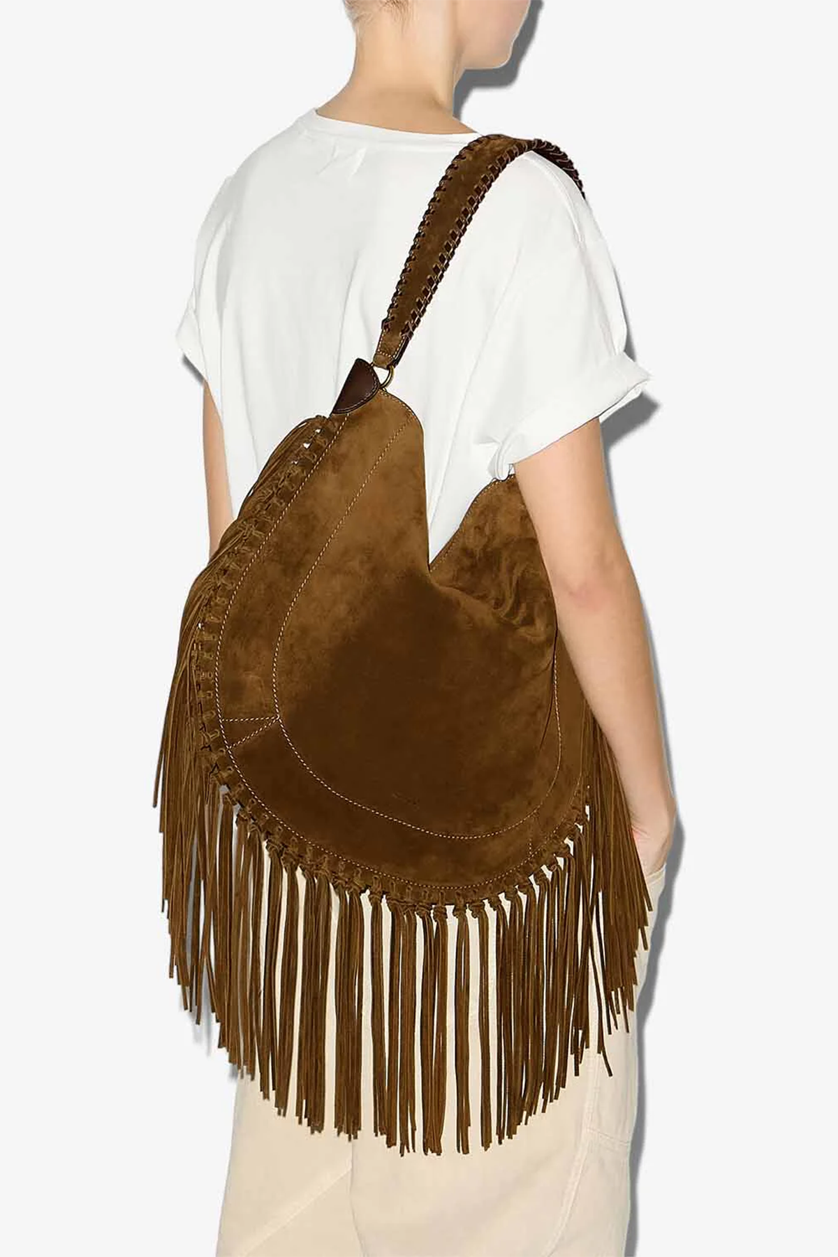 Isabel Marant Étoile Damen Handtasche Oskan Hobo Soft Bronze BEIGE Bild 2