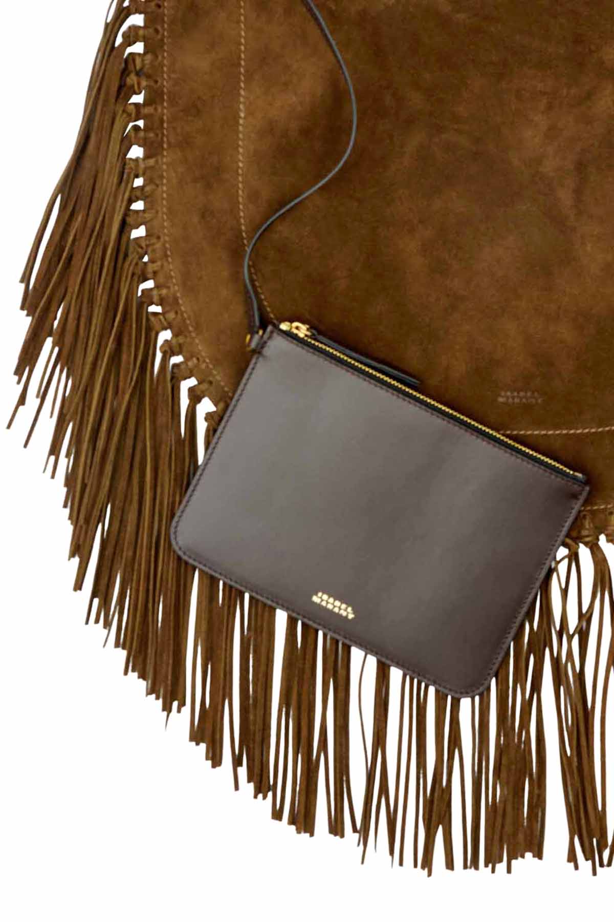 Isabel Marant Étoile Damen Handtasche Oskan Hobo Soft Bronze BEIGE Bild 3
