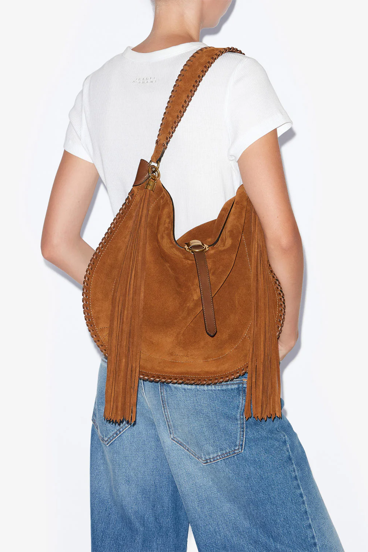 Isabel Marant Étoile Damen Handtasche Oskan Soft Folk Cognac COGNAC-BRAUN Bild 2