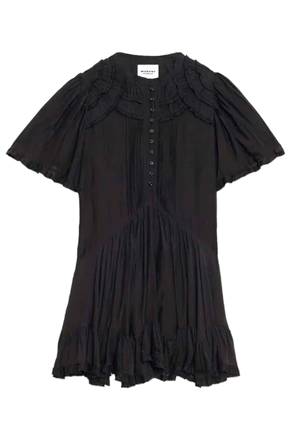 Isabel Marant Étoile Damen Kleid Celyana, Schwarz BLACK 01BK Bild 1