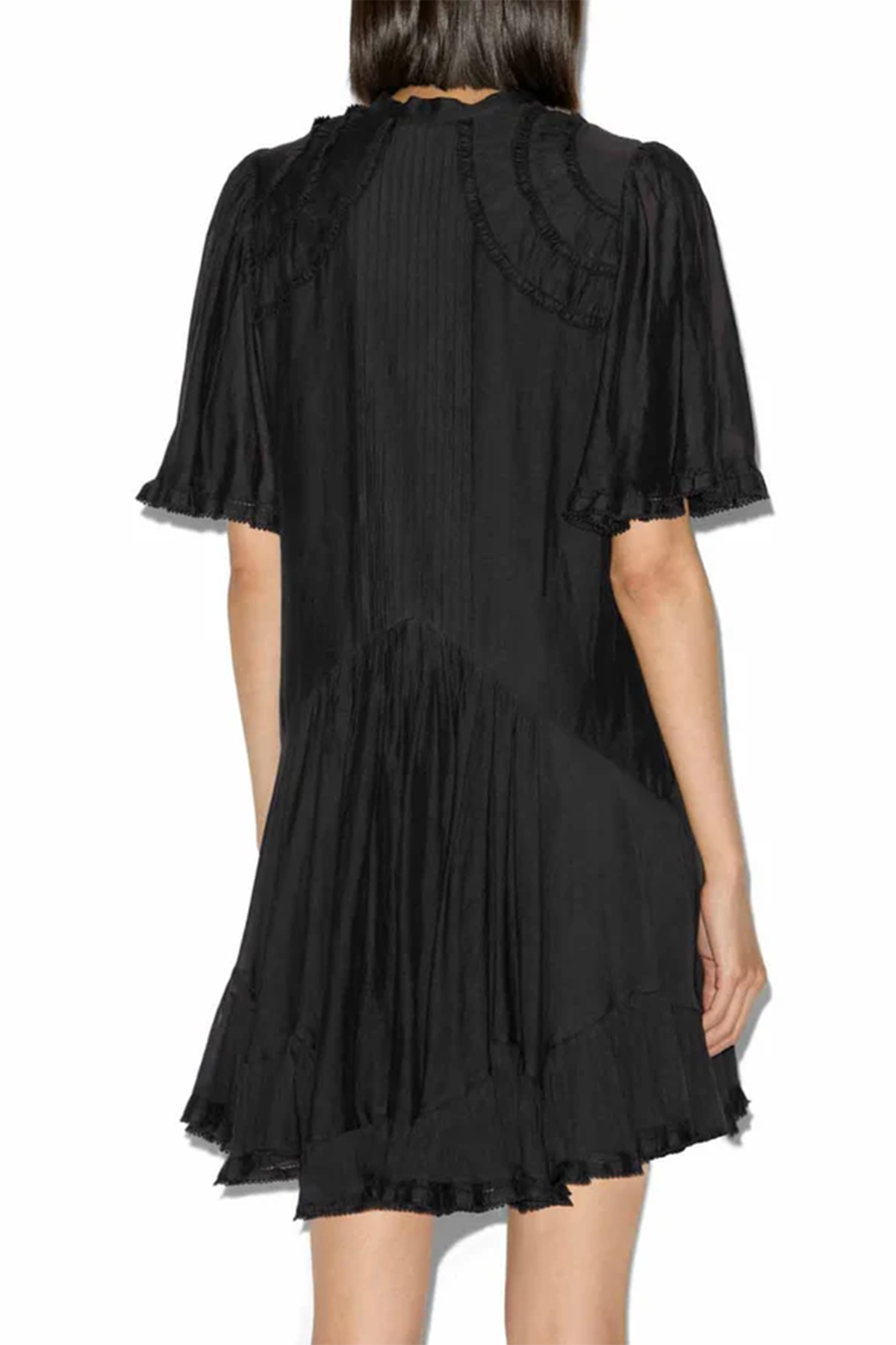 Isabel Marant Étoile Damen Kleid Celyana, Schwarz BLACK 01BK Bild 3