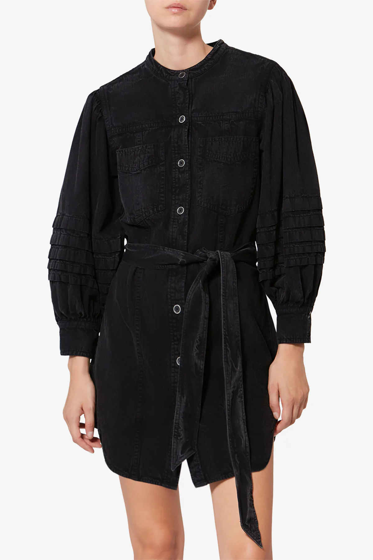 Isabel Marant Étoile Damen Kleid Moe Schwarz SCHWARZ Bild 3