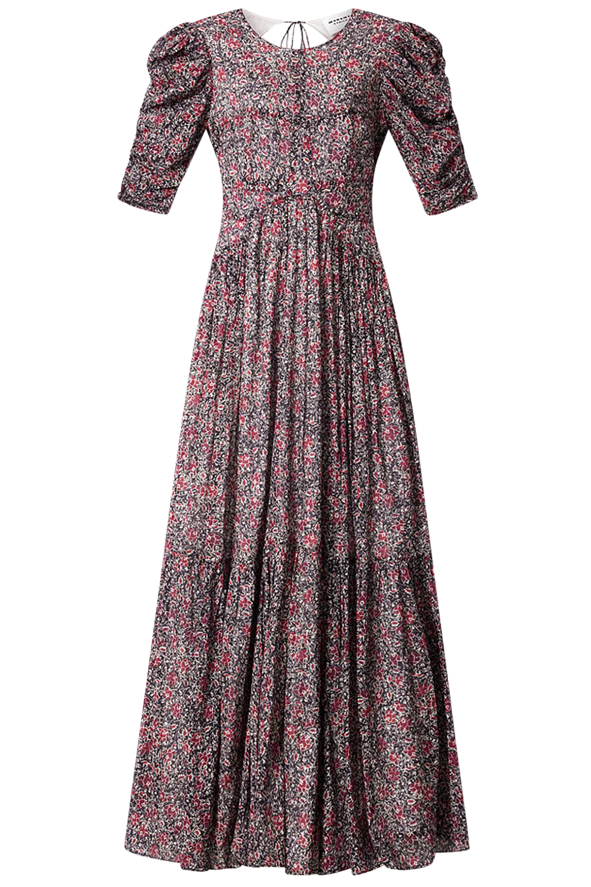 Isabel Marant Étoile Damen Maxikleid Sichellia Crushed Berry ROSA Bild 1