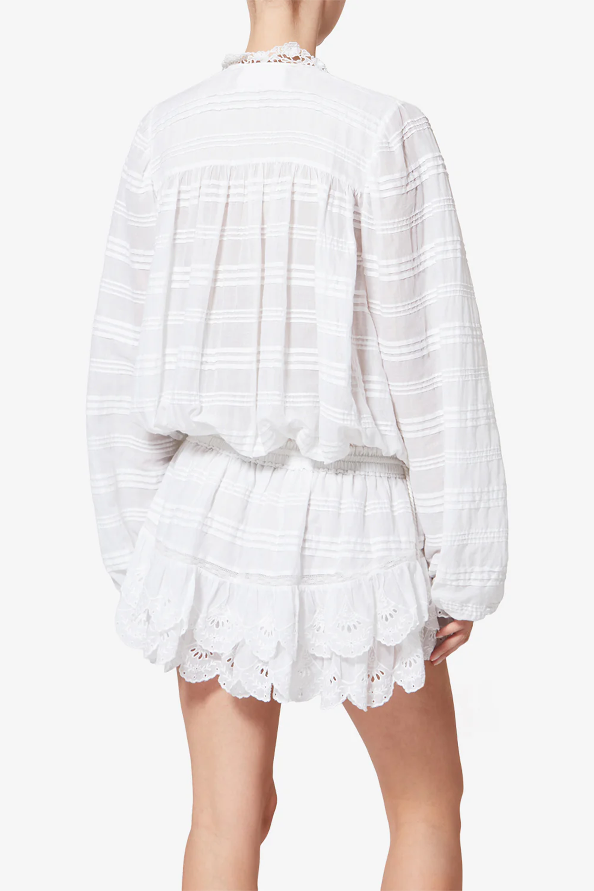 Isabel Marant Étoile Damen Minikleid Preya Weiss WEISS Bild 4