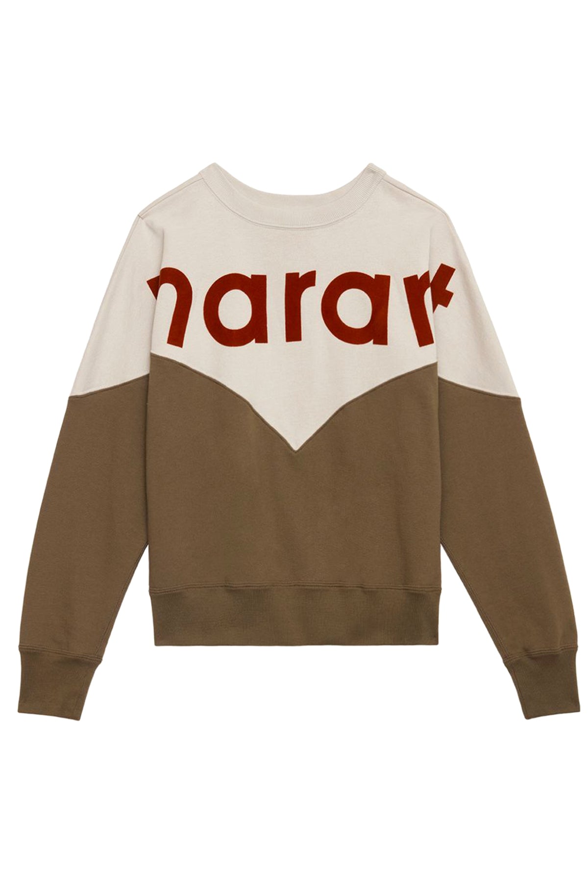 Isabel Marant Étoile Damen Sweatshirt Houston, Ecru/Dark Khaki Ecru/Dark Khaki ECDK Bild 1