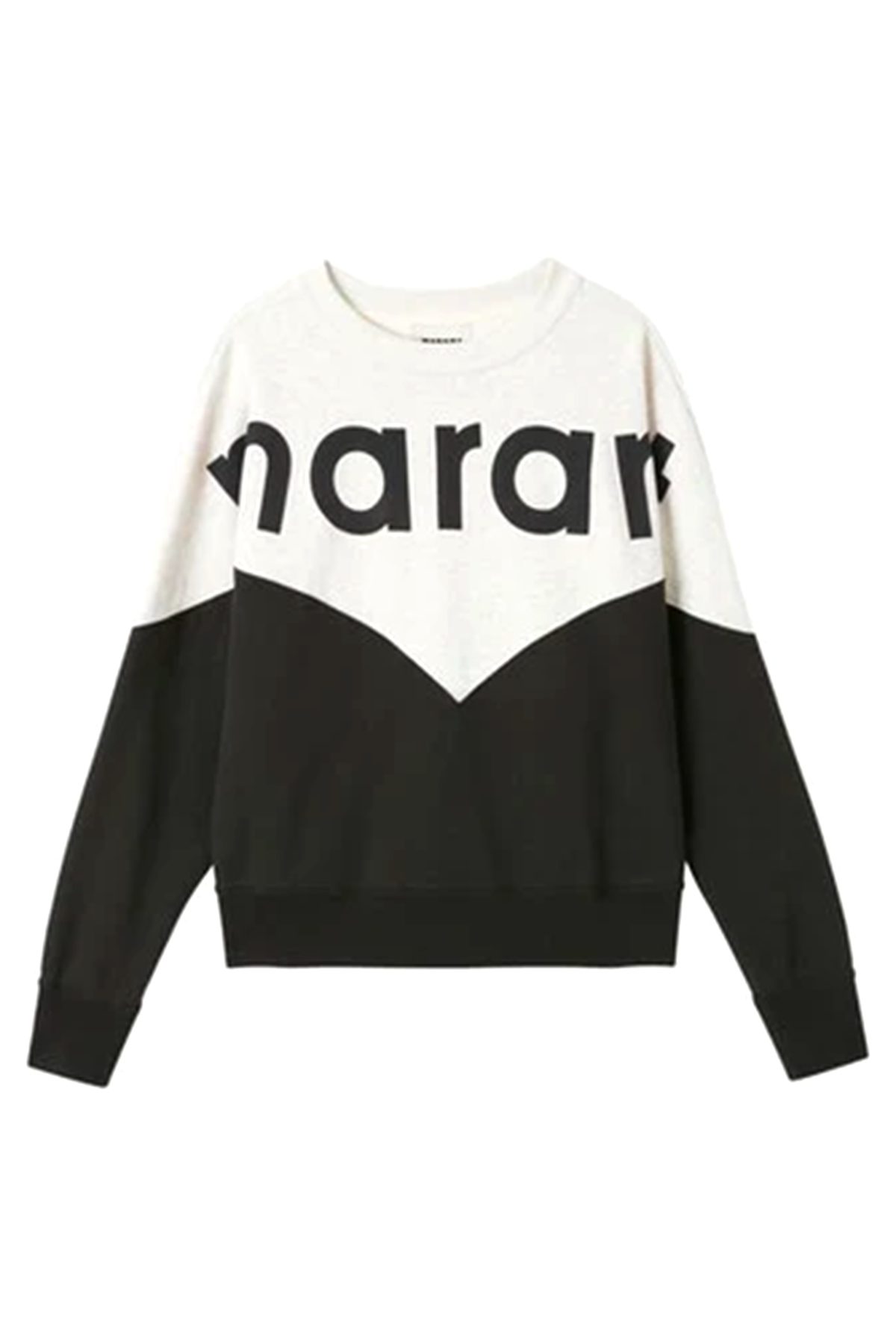 Isabel Marant Étoile Damen Sweatshirt Houston, Schwarz/Weiss FADED BLACK 02FK Bild 1