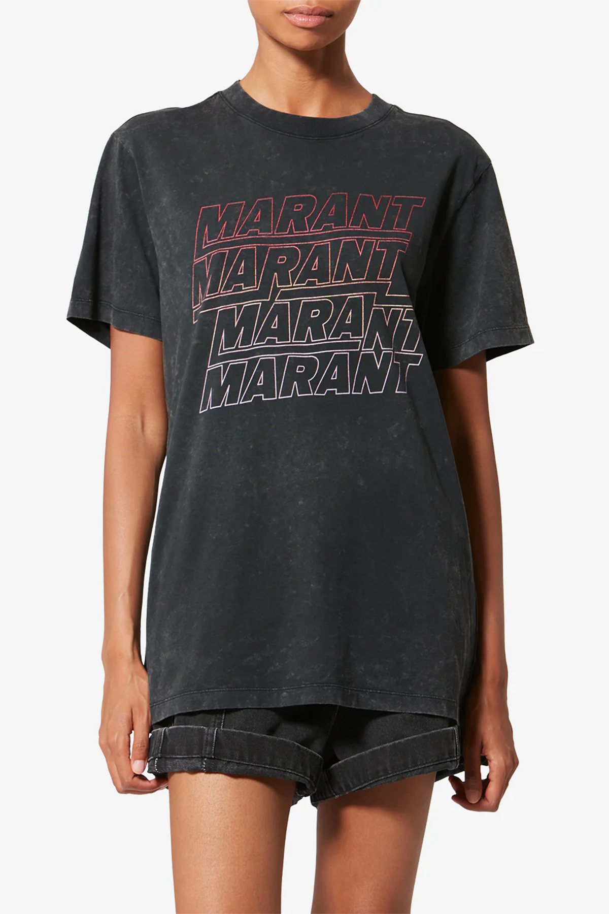 Isabel Marant Étoile Damen T-Shirt Zoeline Offblack SCHWARZ Bild 3
